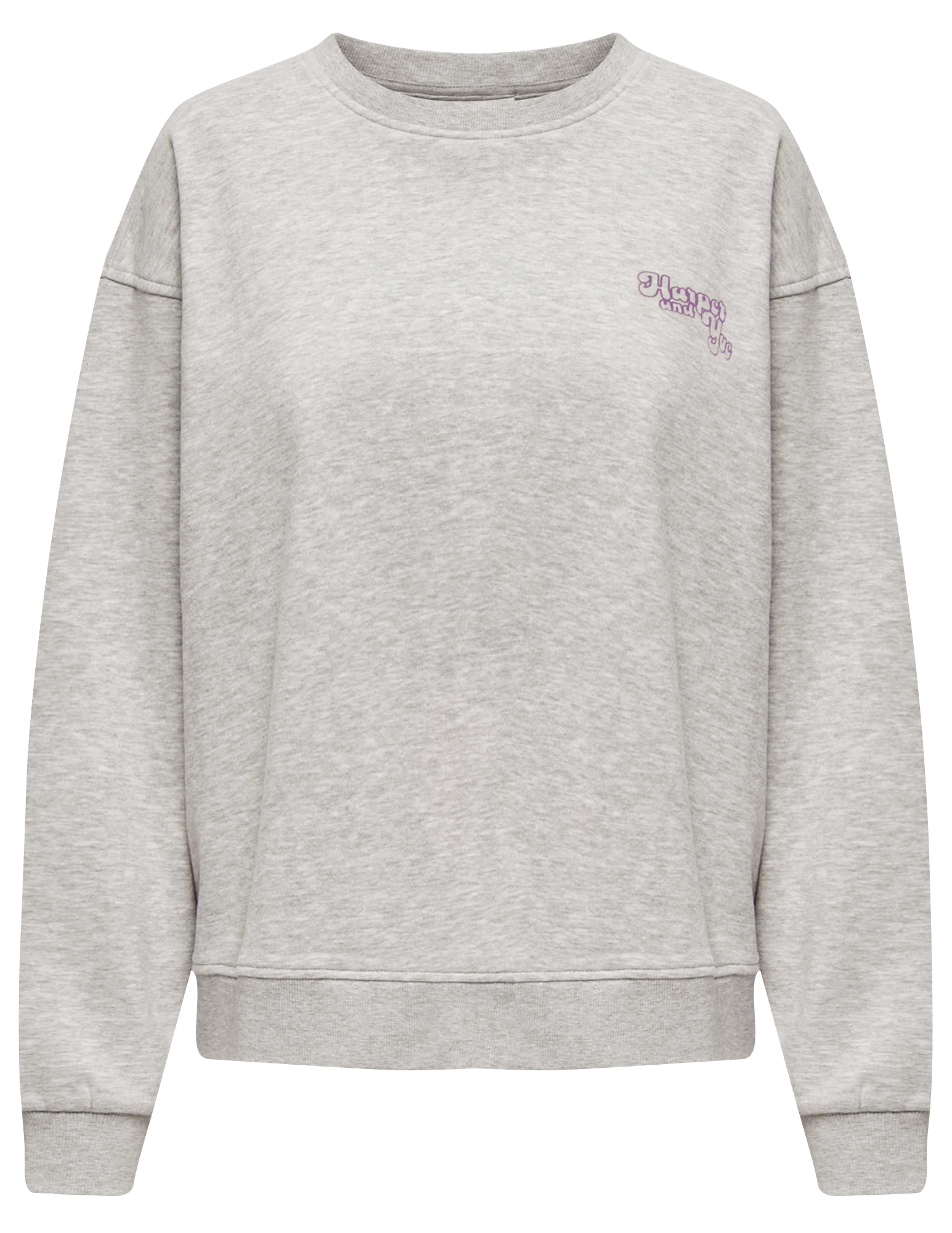 Harper & Yve Sweater Gimme more DW25Y504 Grijs