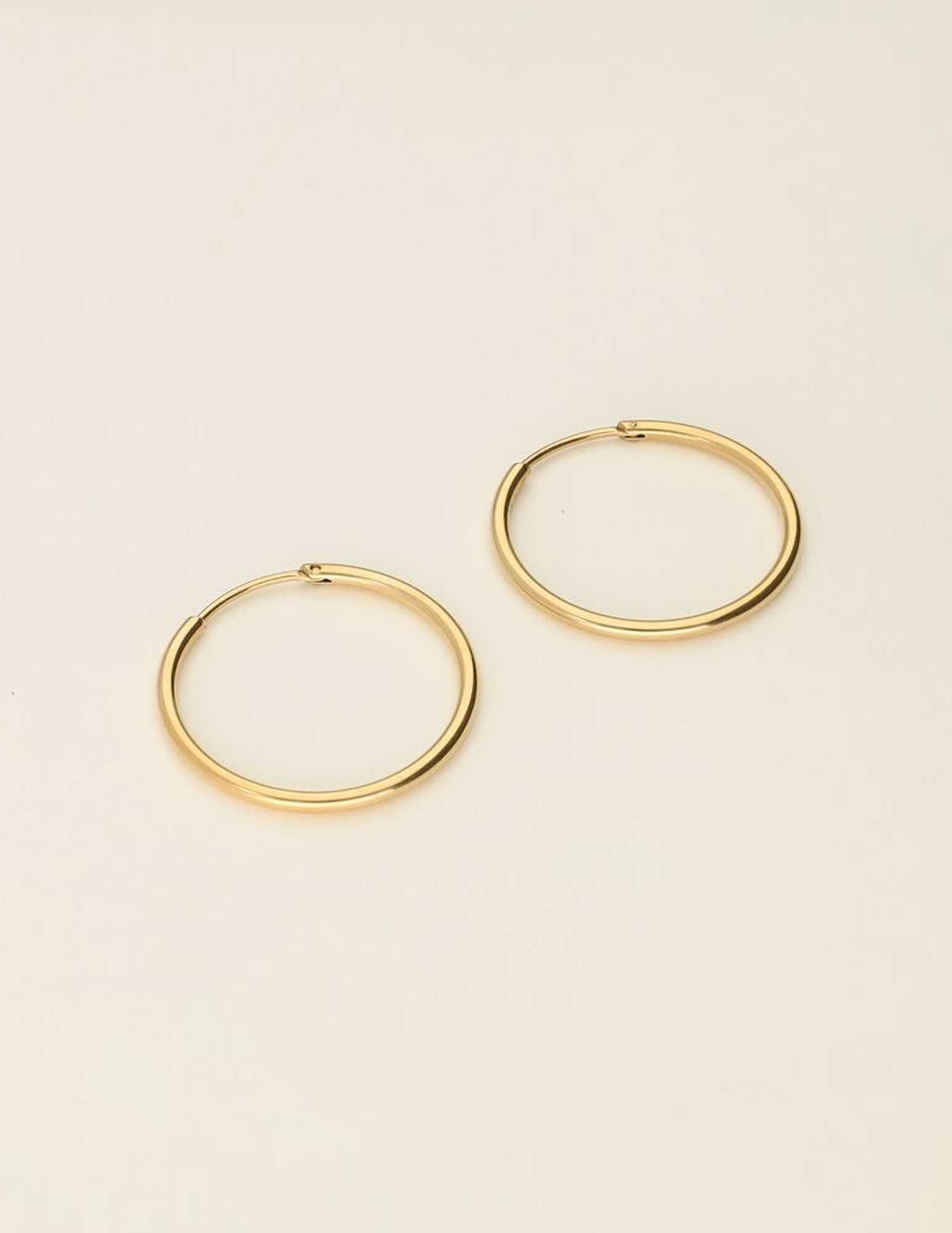 My Jewellery Oorringen basic medium MJ08593 Goud