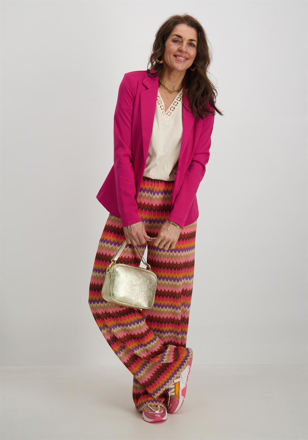 Ichi Blazer Kate 20101801 Hard rose