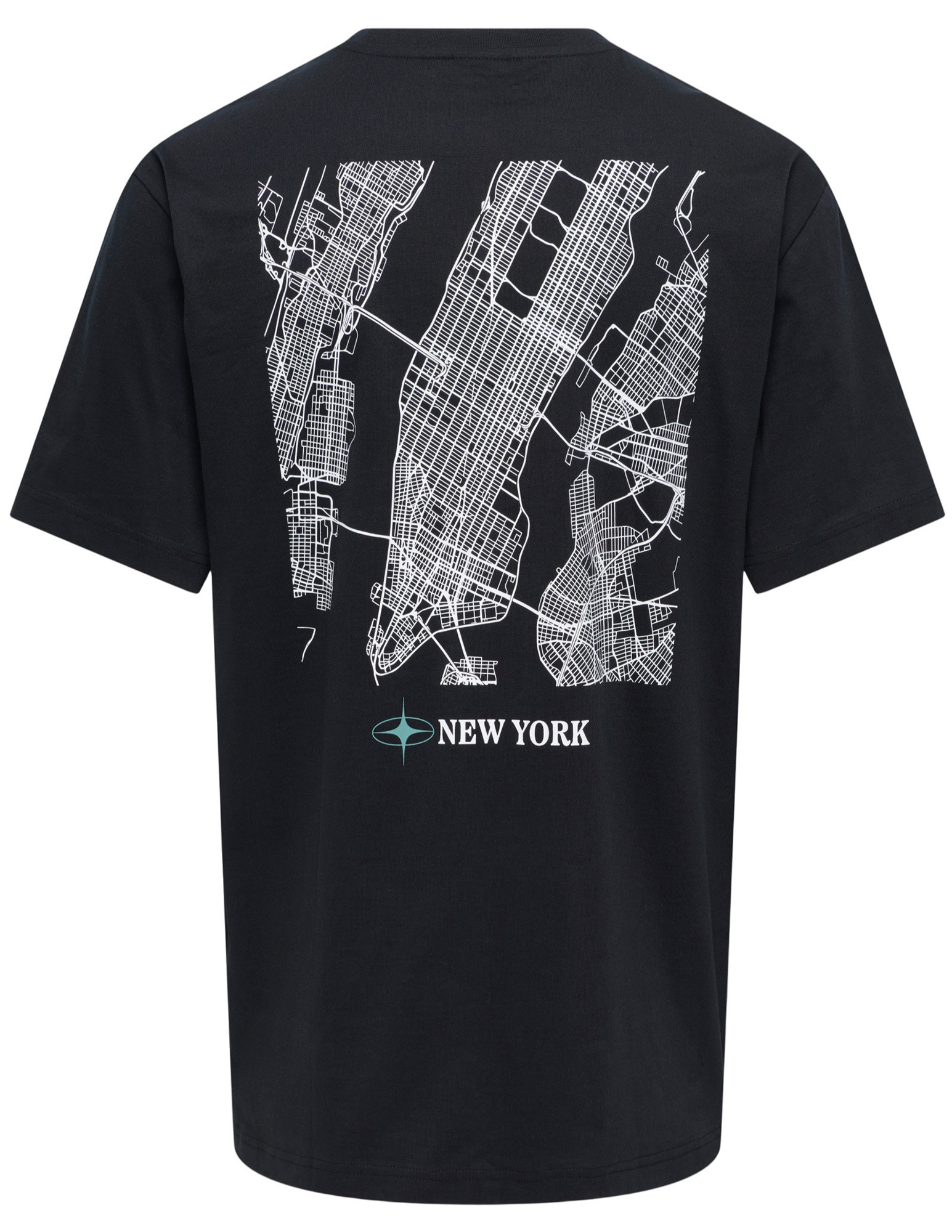 ONLY & SONS T-shirt Fred 22038318 Zwart