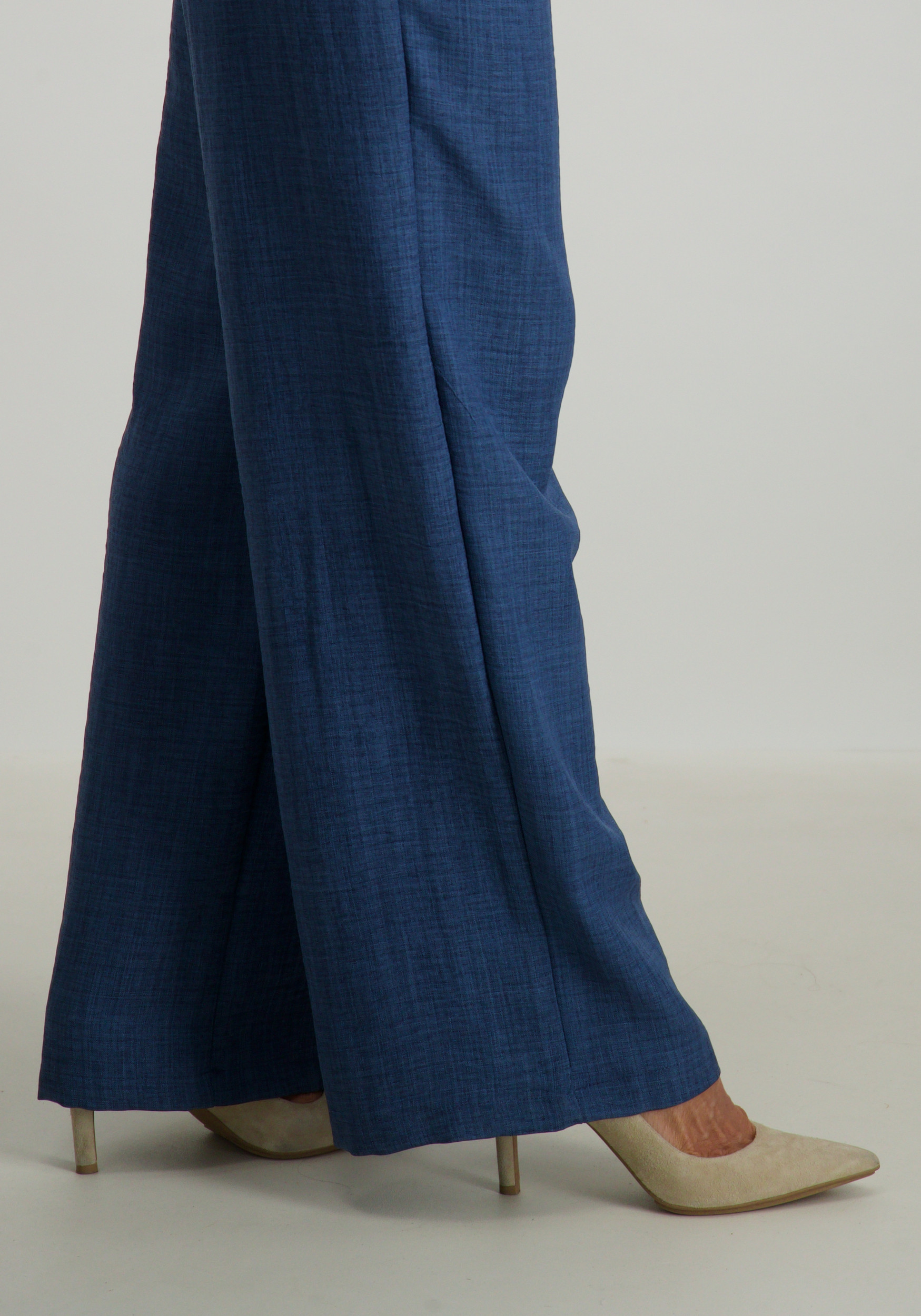 Vero moda Broek Melaney 10316385 Donker blauw