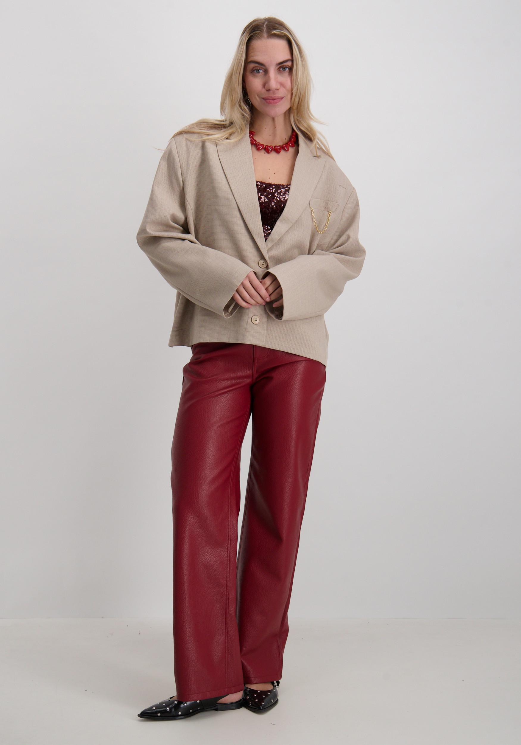 Refined Department Blazer Jackie R2511457812 Zand