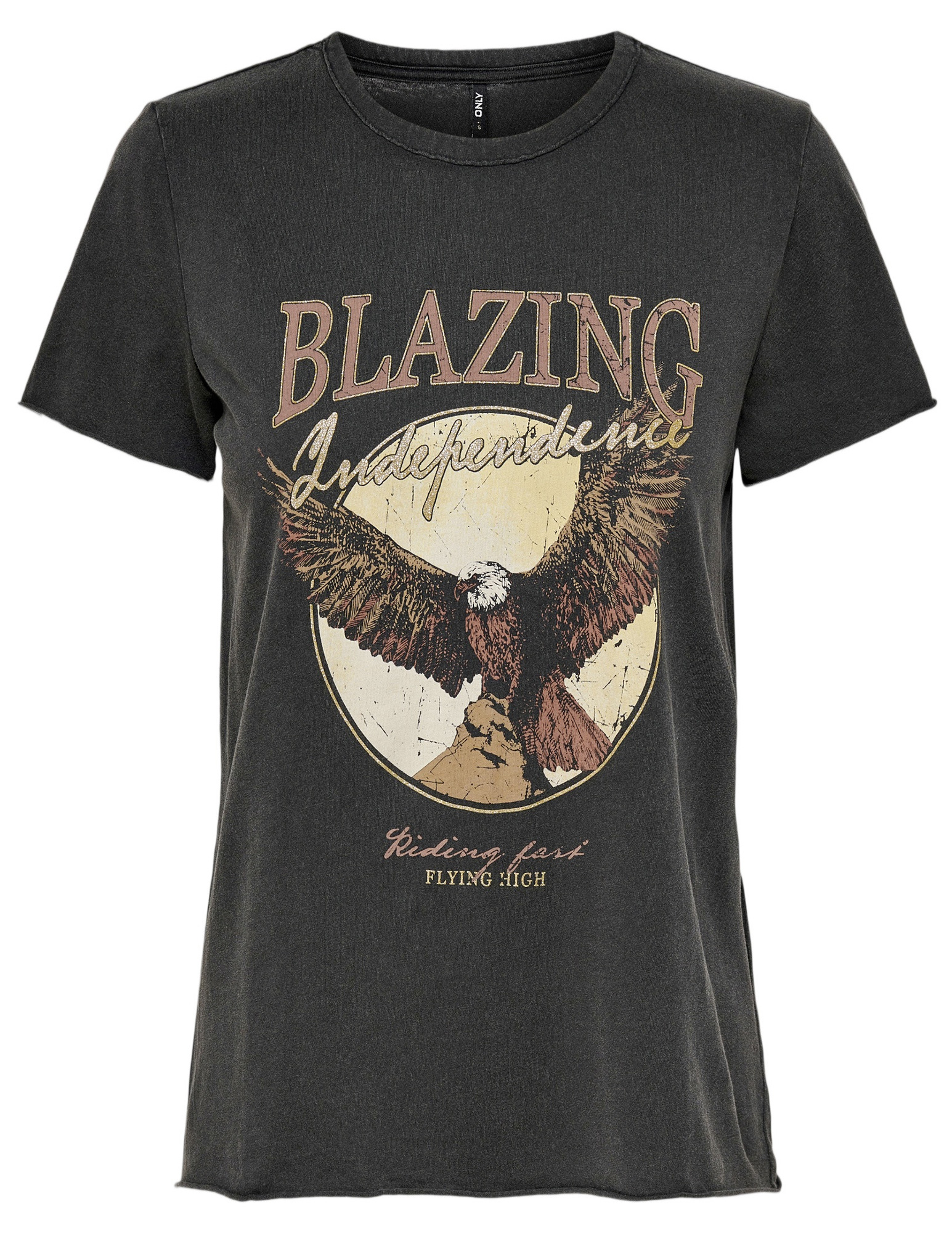 Only T-shirt Lucy 15215721 Zwart