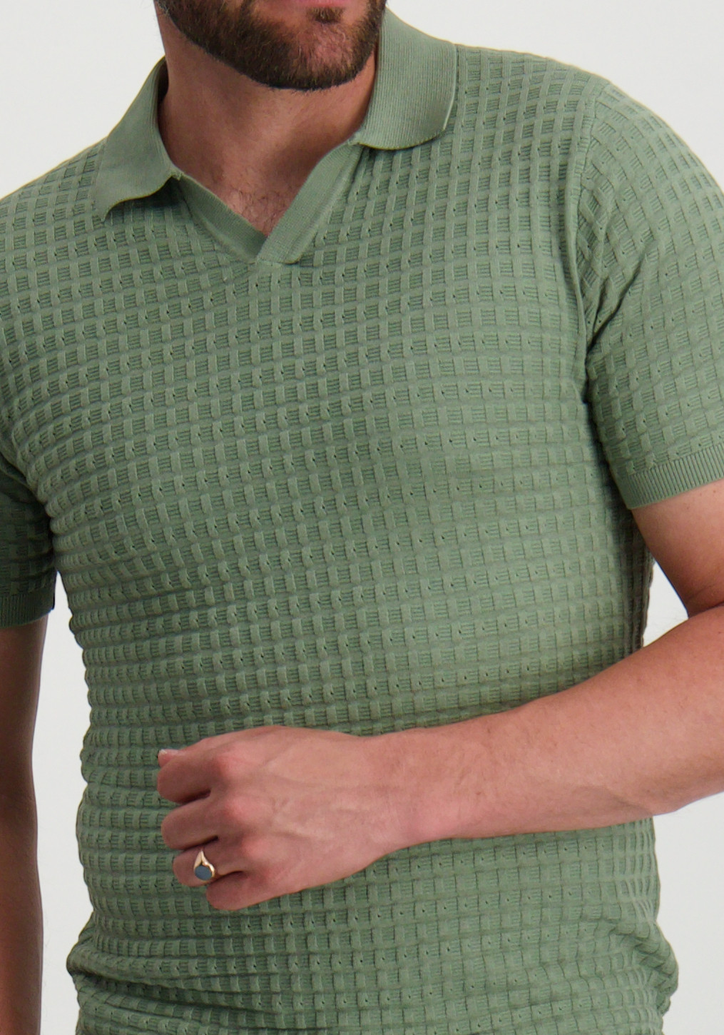 No Excess Polo 27230363 Midden groen