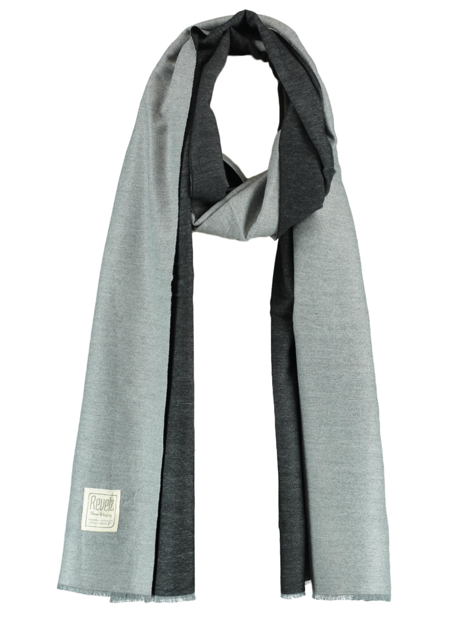 Revelz Sjaal Elegance Zwart