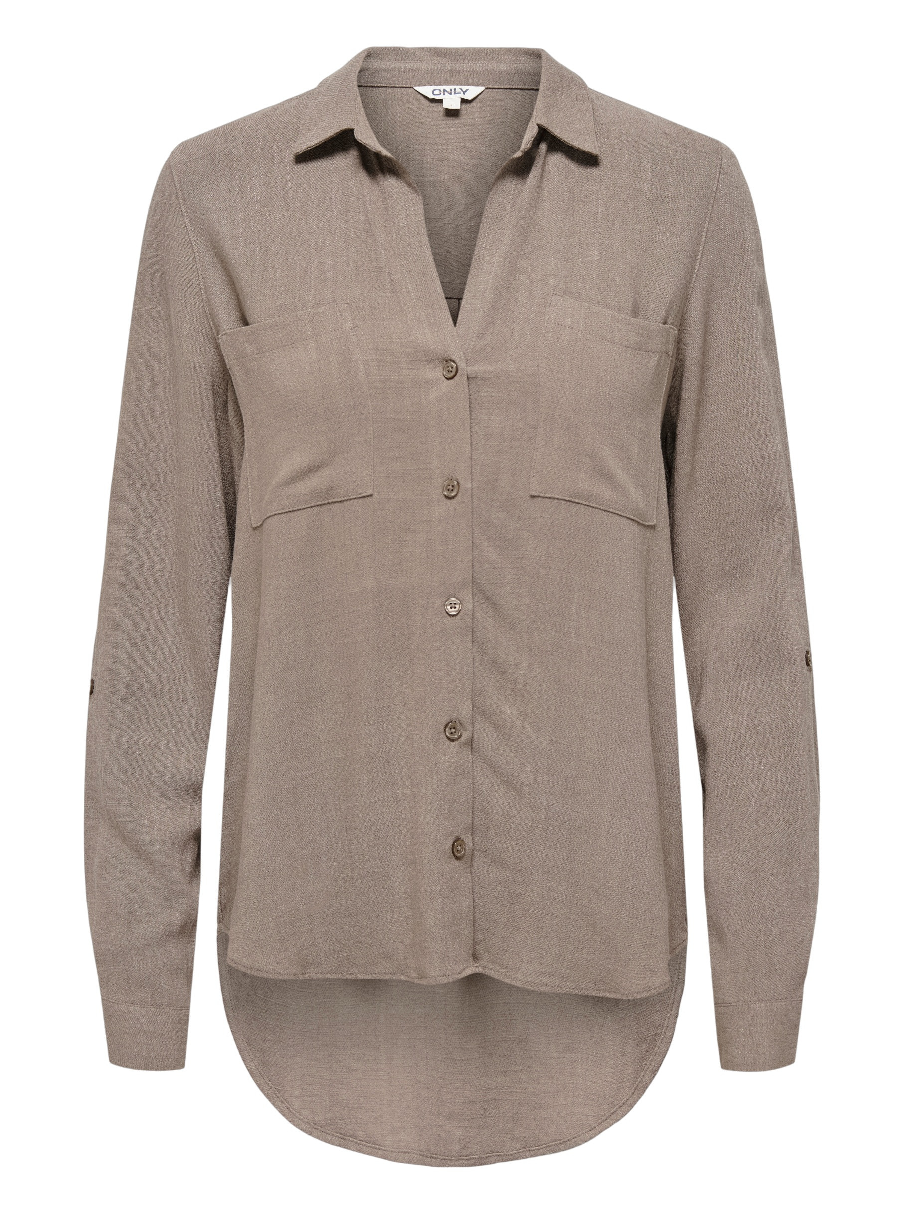 ONLY Blouse Yasmin-Siesta 15349102 Licht bruin