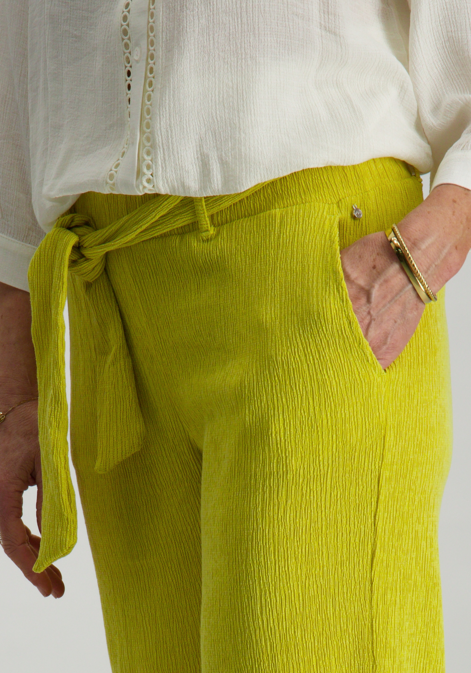 Tramontana Broek Fancy Structure K03-12-101 Groen