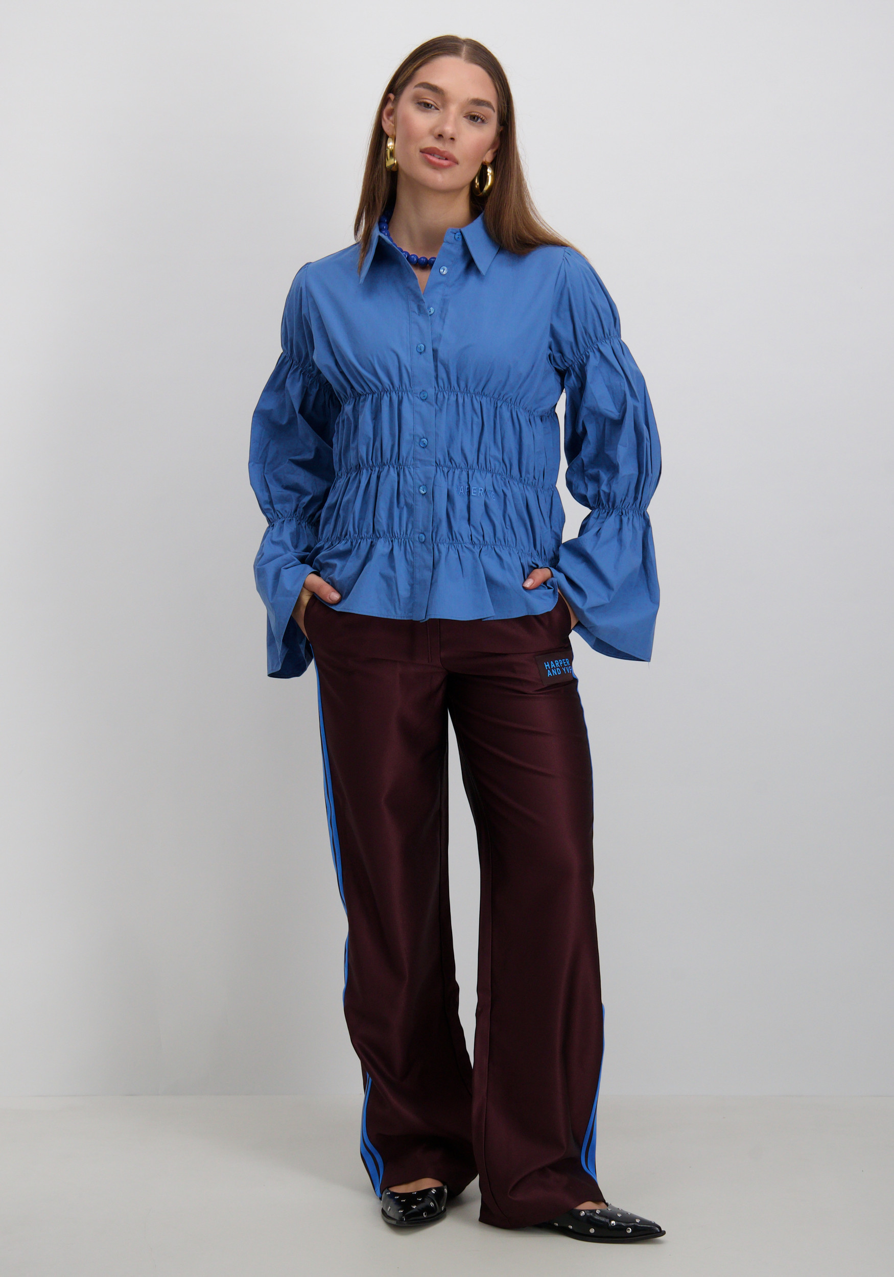 Harper & Yve Blouse Senna AW25P616 Blauw