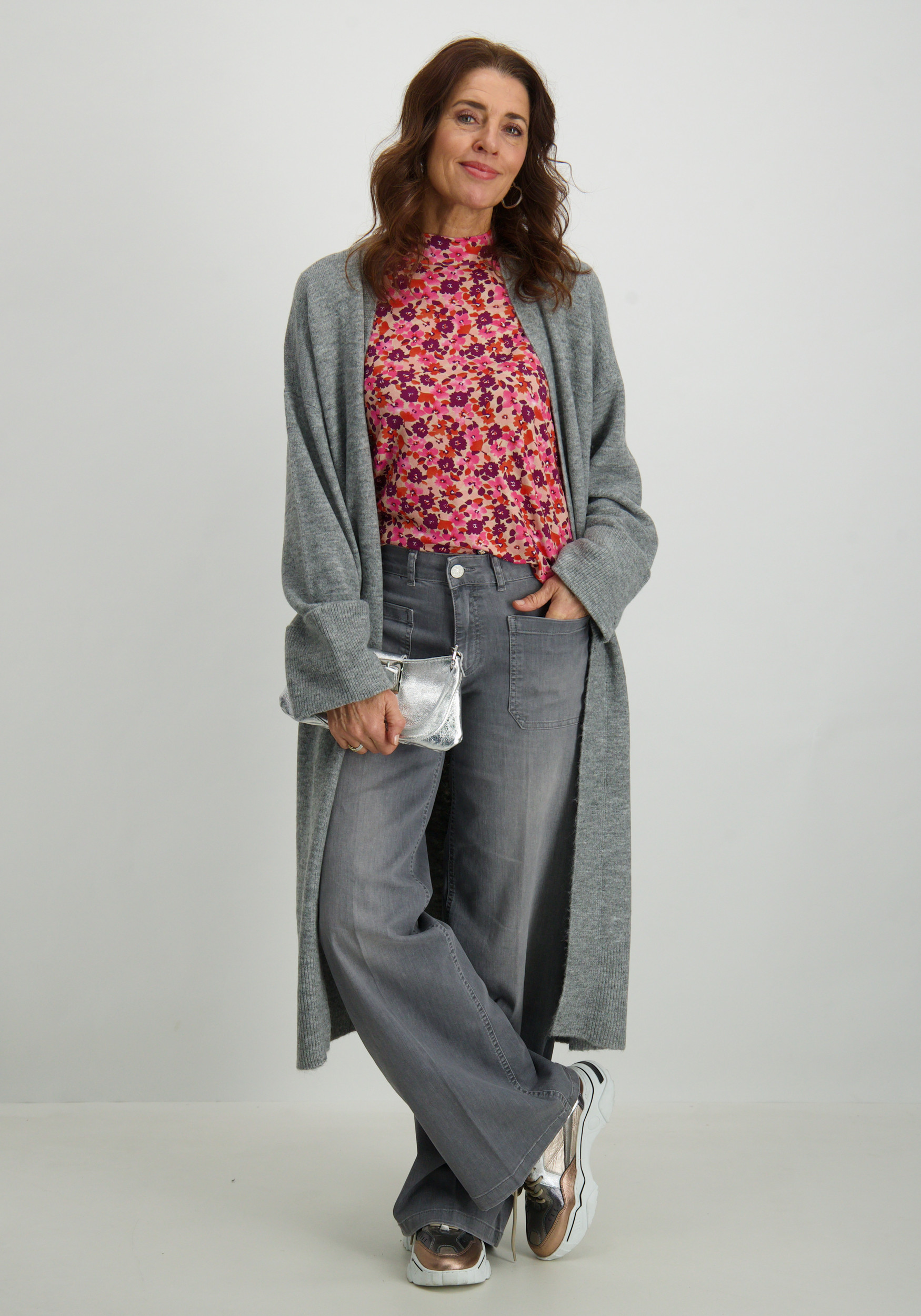 Vero moda Vest Jupiter 10309608 Grijs