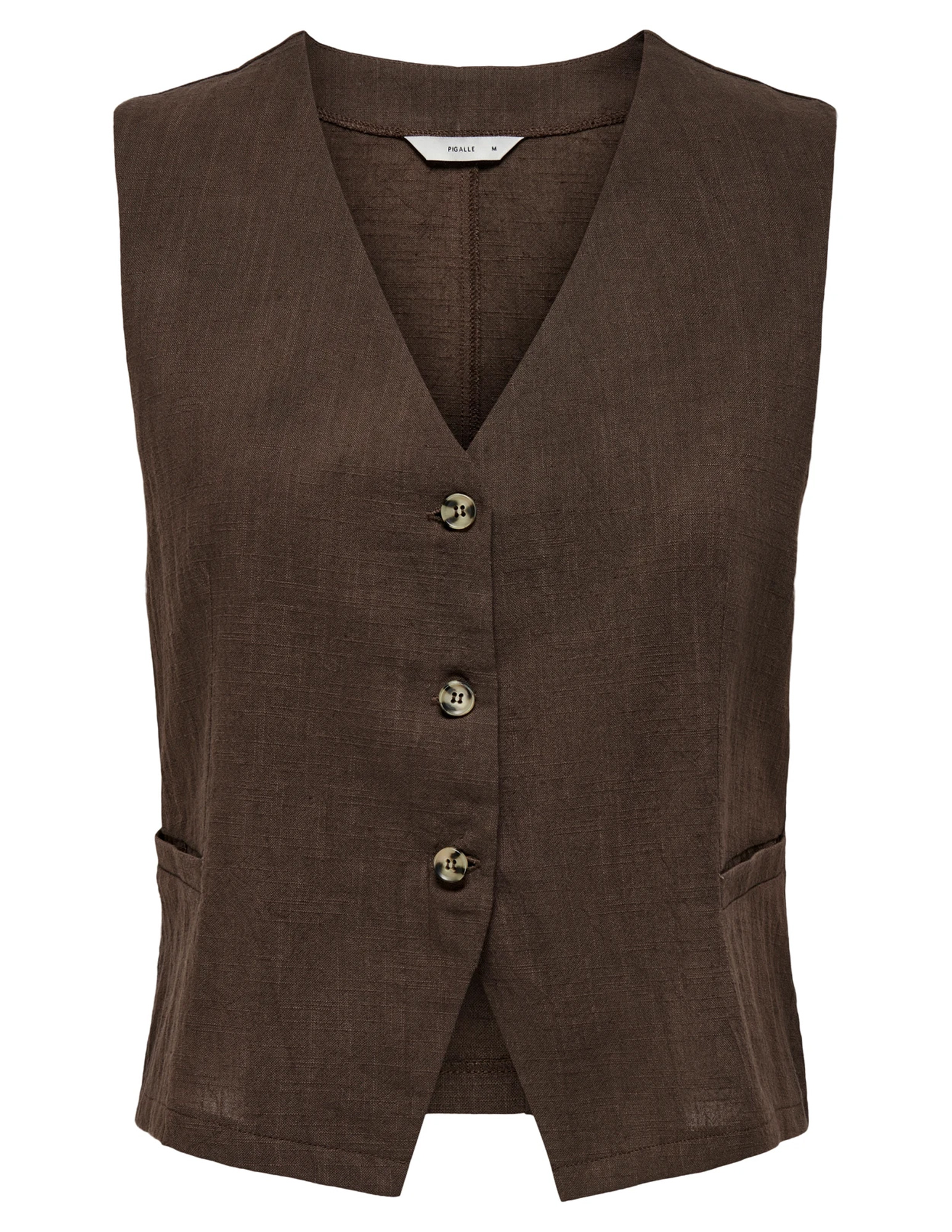 ONLY Gilet Tizana 15337097 Bruin