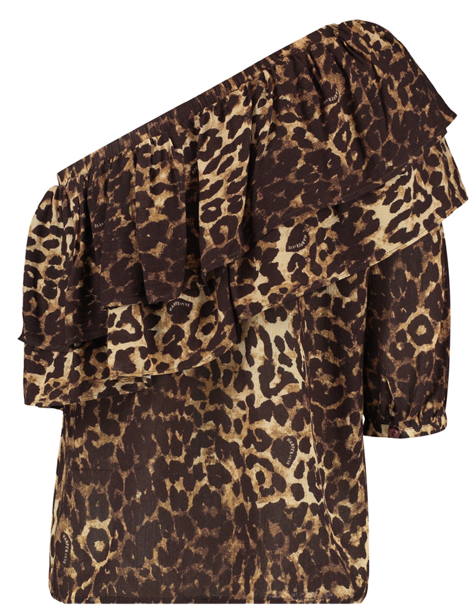 Harper & Yve Top Rosie HS25J400 Bruin