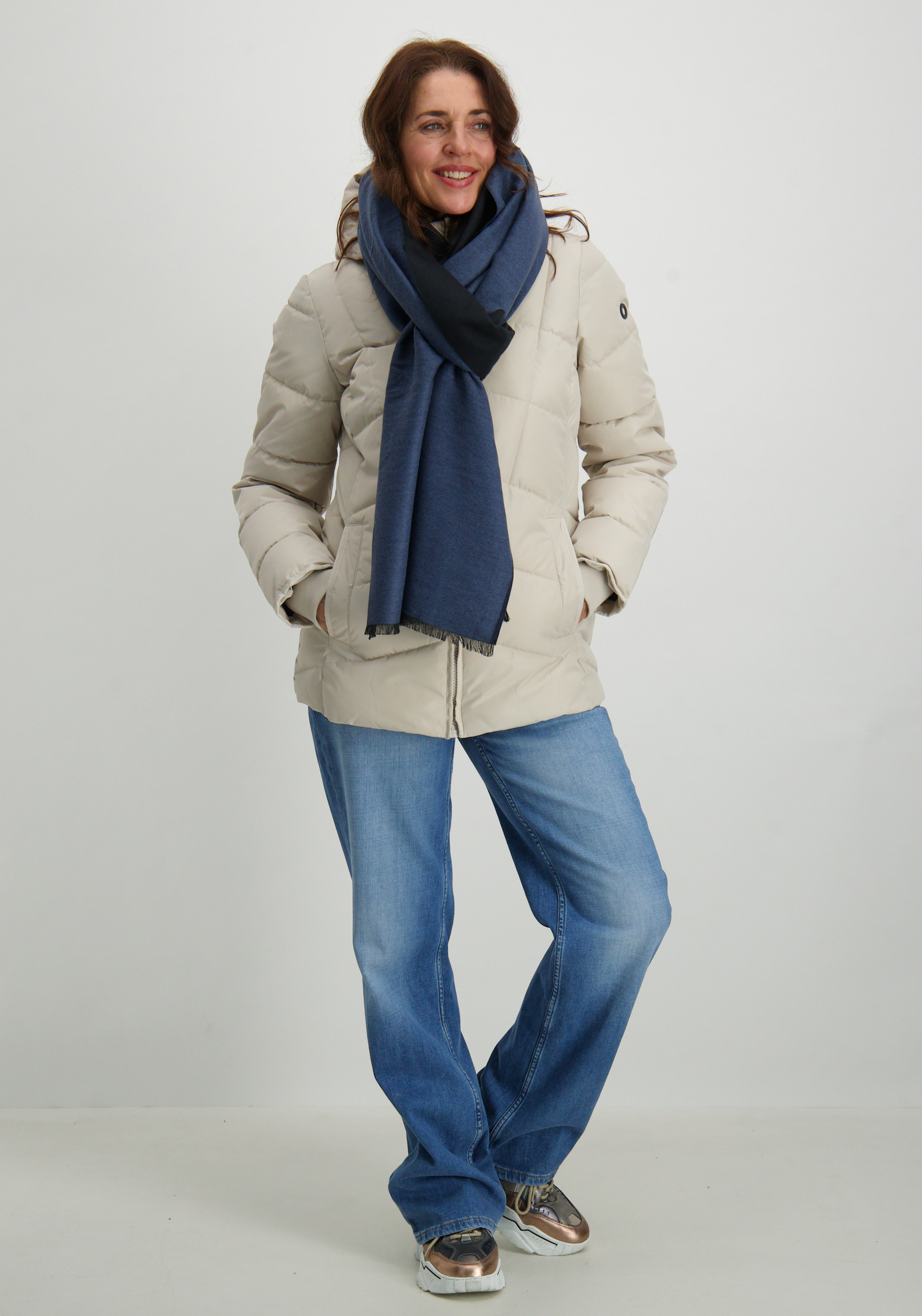 Revelz Sjaal Elegance Blauw