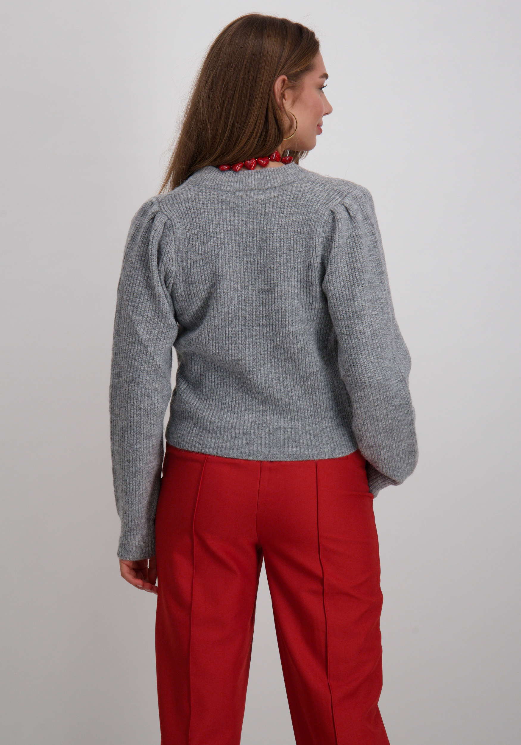 Lofty Manner Vest Lilly QI201.1-KW Grijs