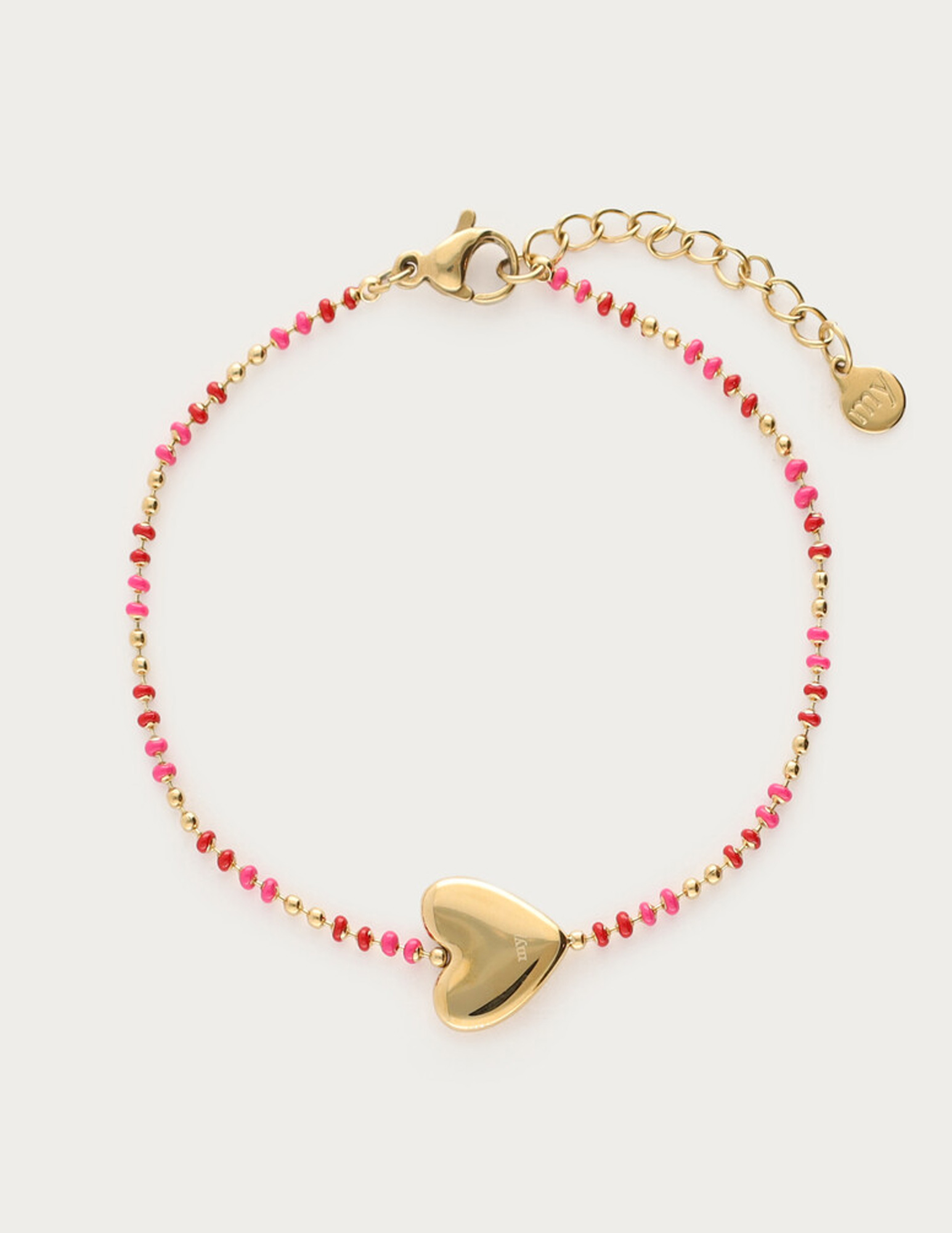 My Jewellery Mystic armband met hart MJ14216 Goud