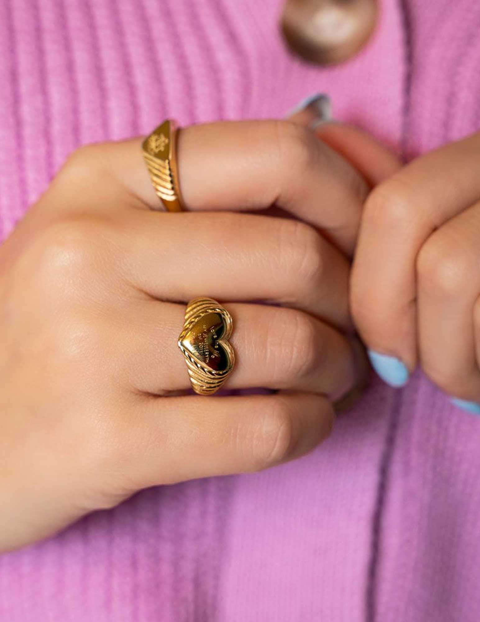 My Jewellery Ring met hart Candy Couture MJ06288 Goud