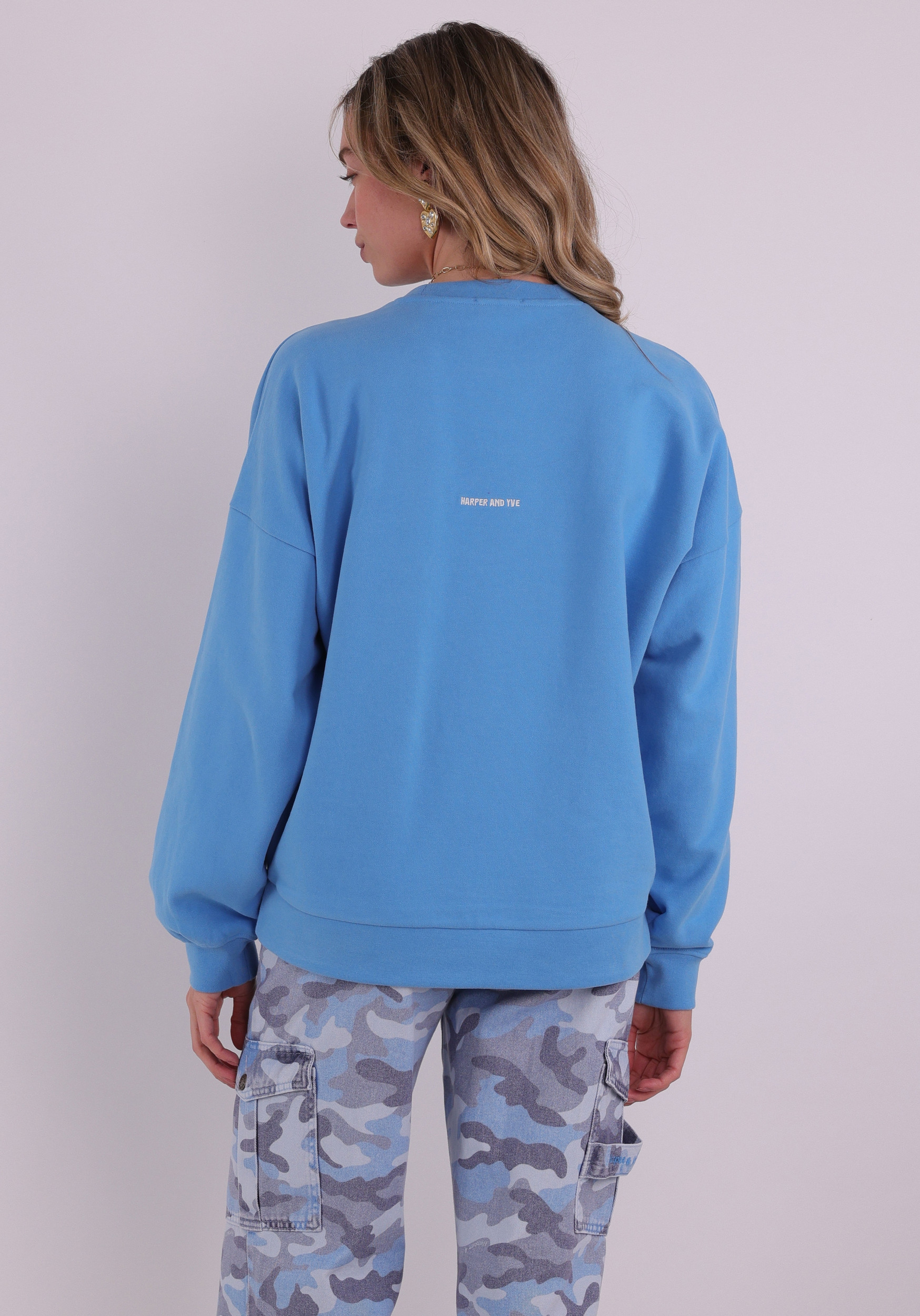 Harper & Yve Sweater Lex SS6Y503 Blauw
