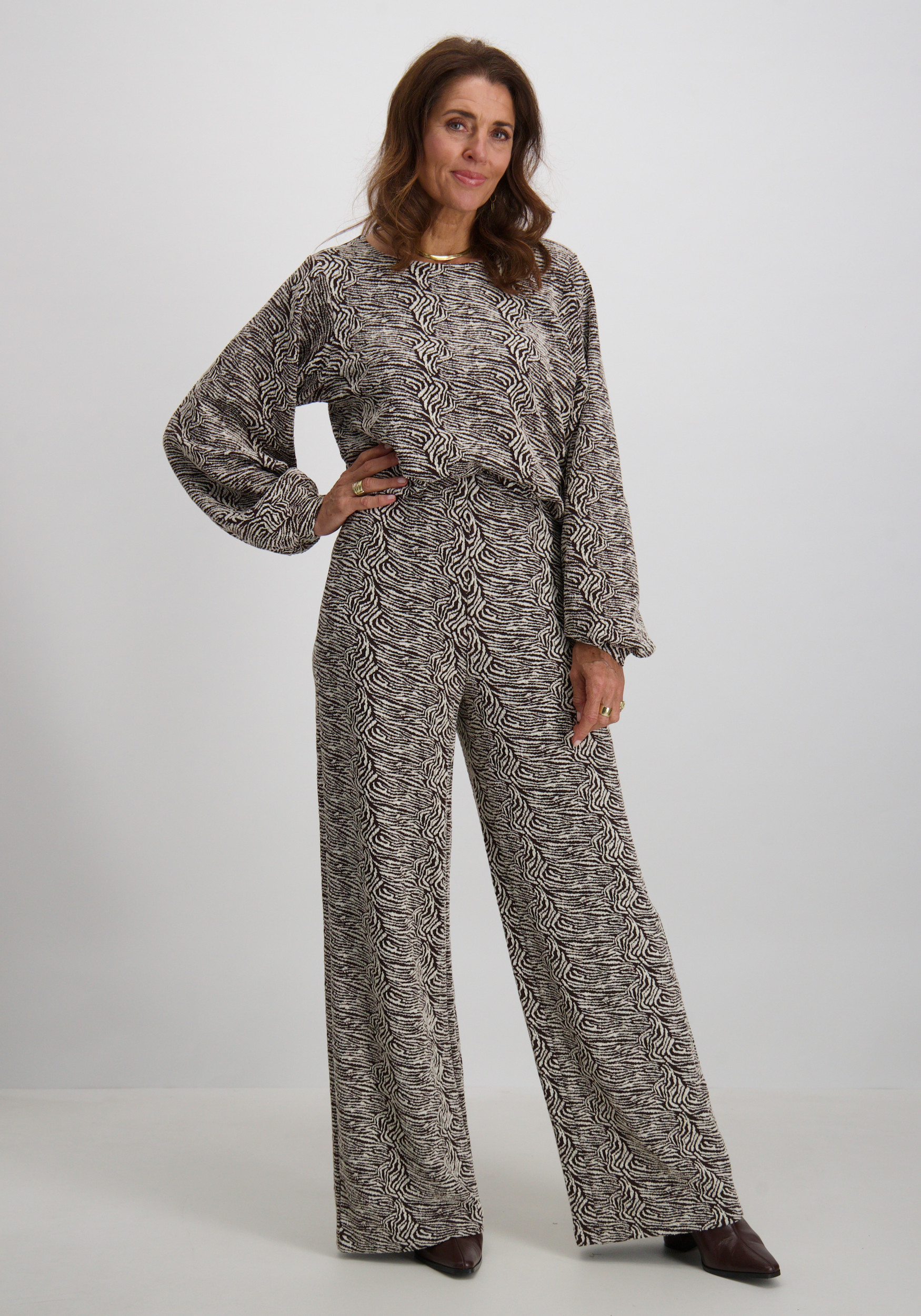 Ichi Top Oelly 20124646 Donker bruin