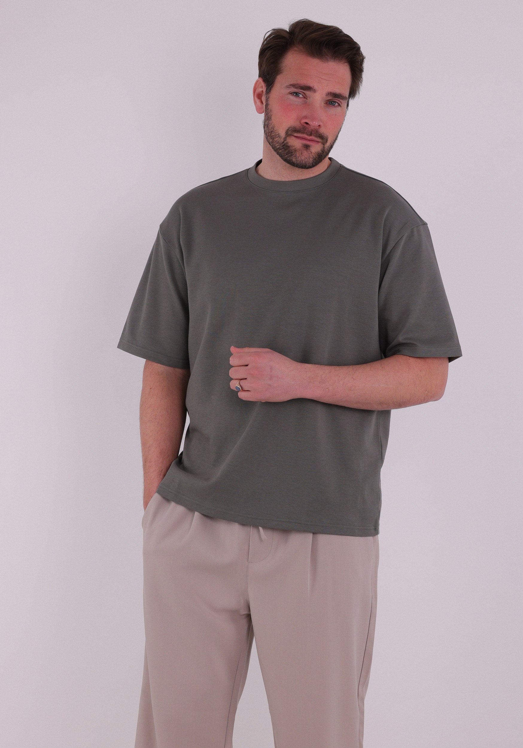 ONLY & SONS T-shirt Caspian airflex 22031940 Grijs