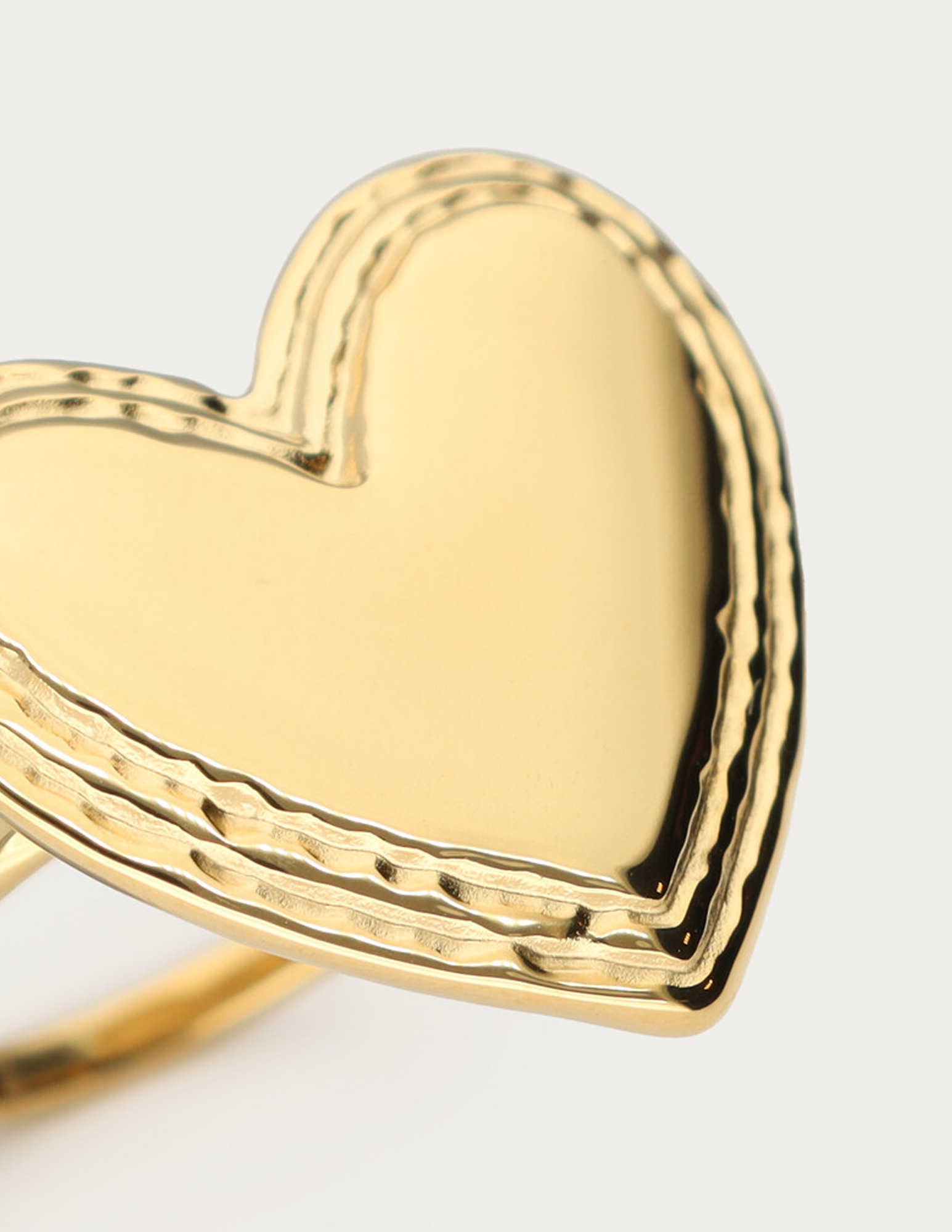 My Jewellery Bold statement ring met hart MJ12557 Goud