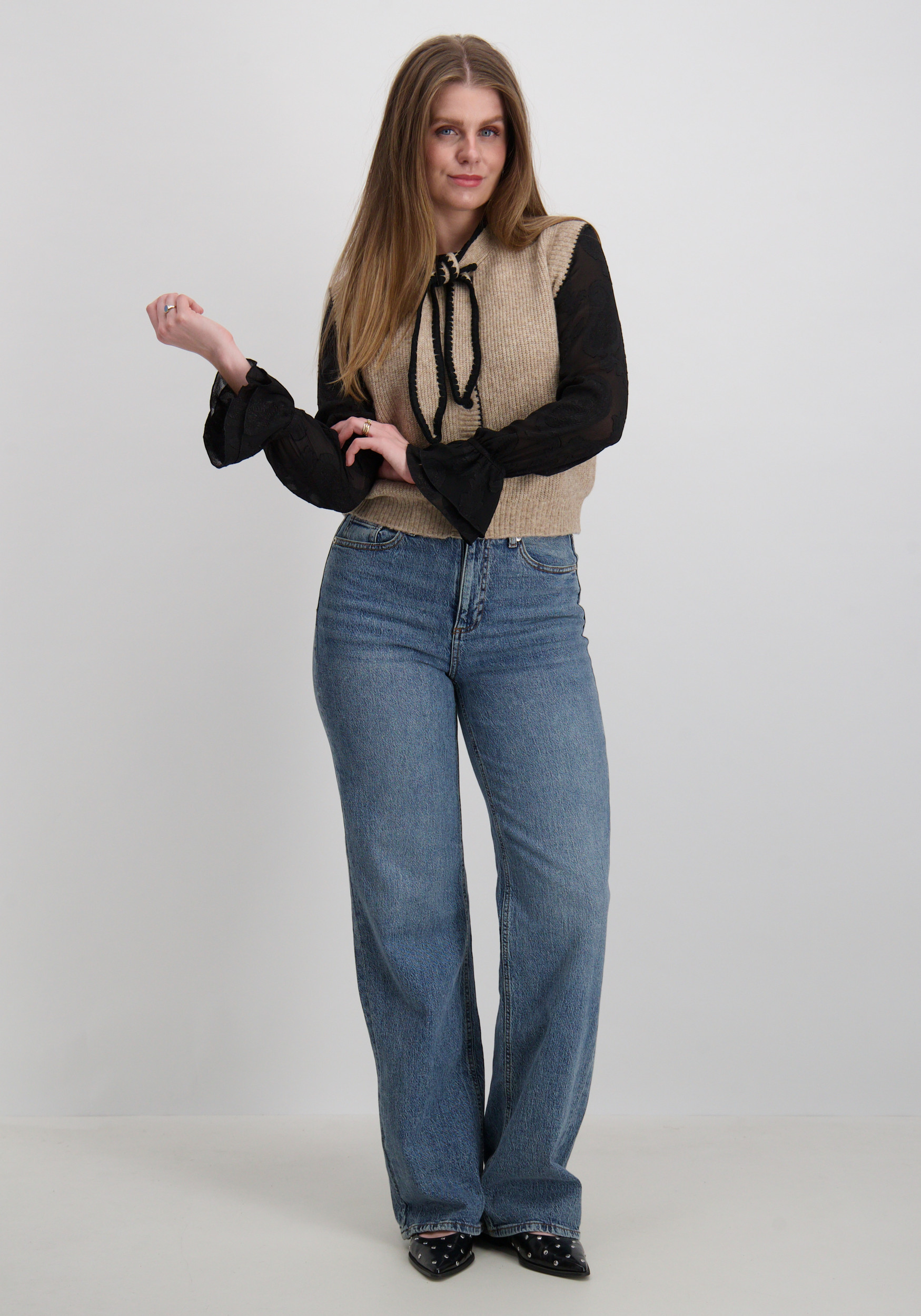 Vero moda Blouse Mishi 10335512 Zwart