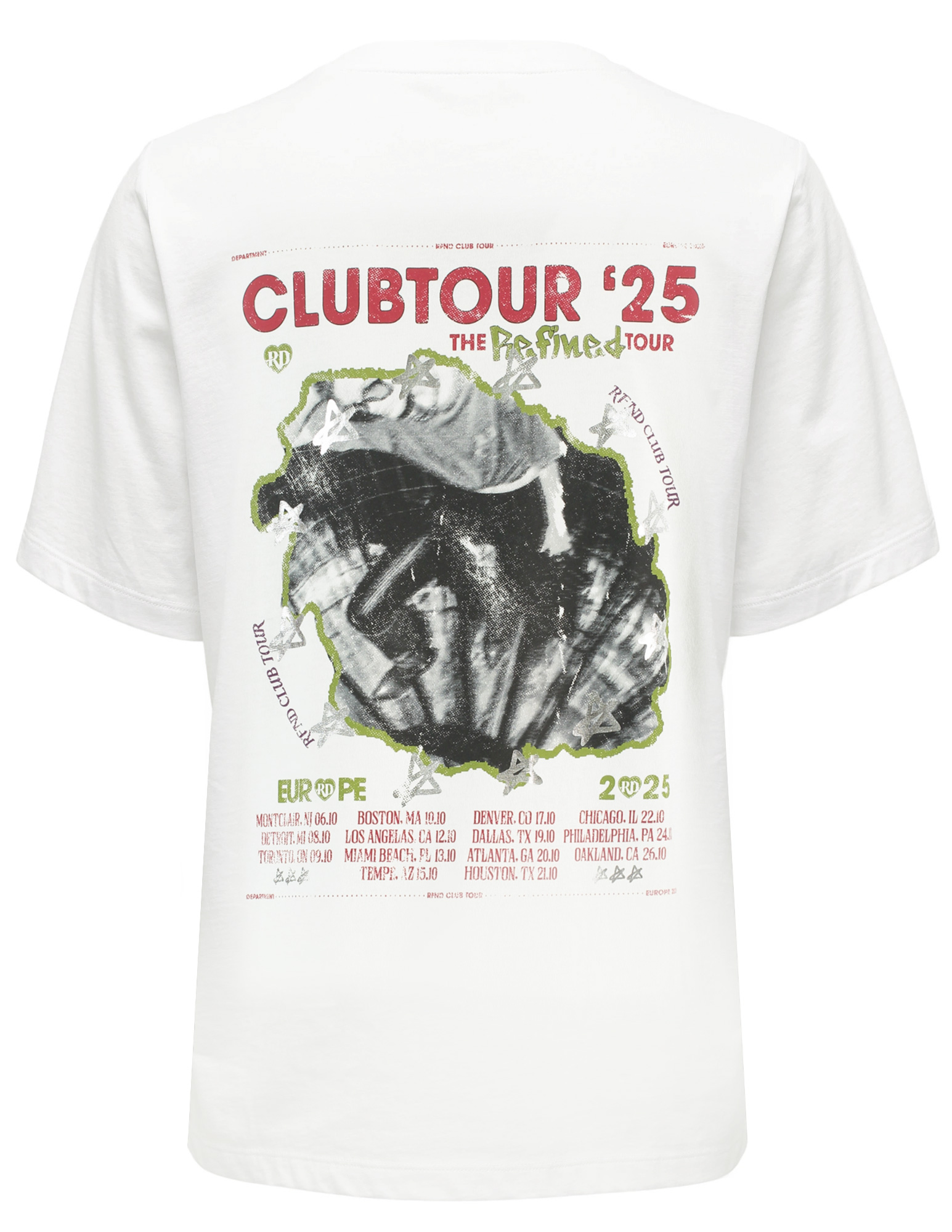 Refined Department T-shirt Maggy R2505713697 Wit