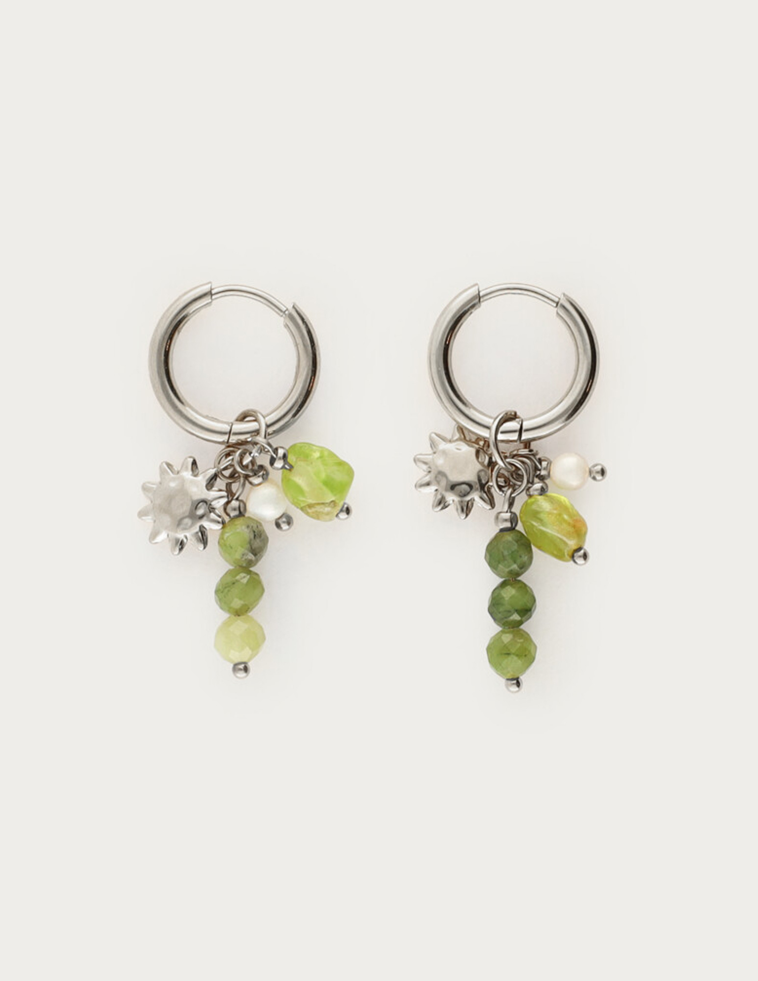 My Jewellery Sunrocks oorringen met zon MJ12732 Zilver