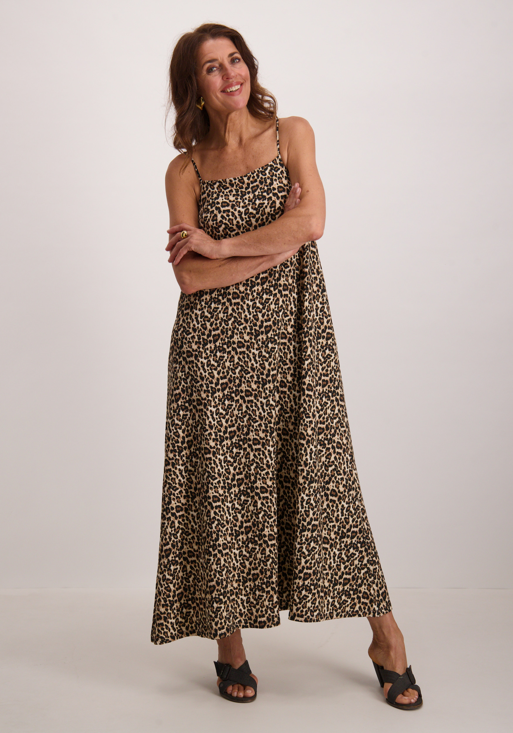 Vero moda Jurk Merve 10312784 Zand