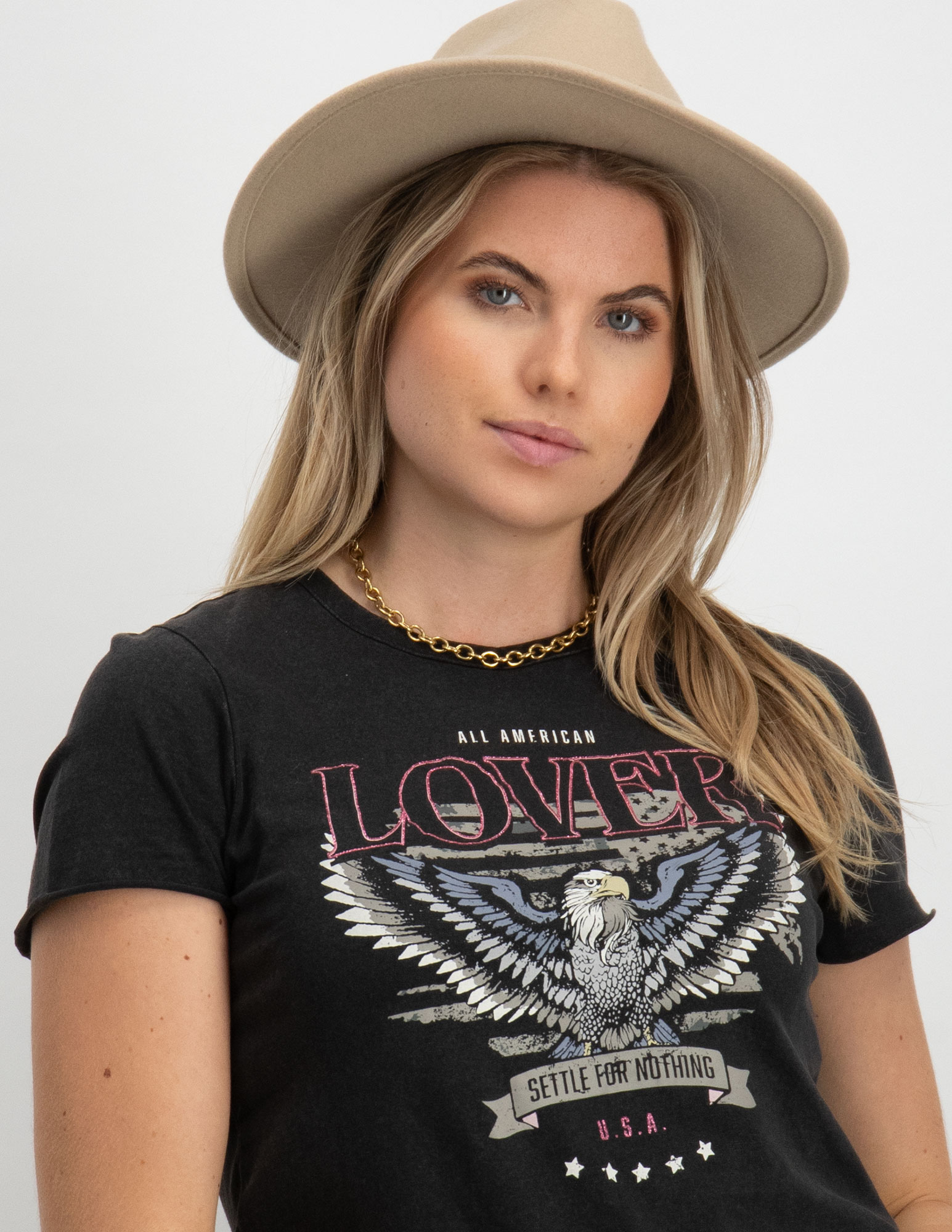 Only T-shirt Lucy 15215721 Donker Grijs