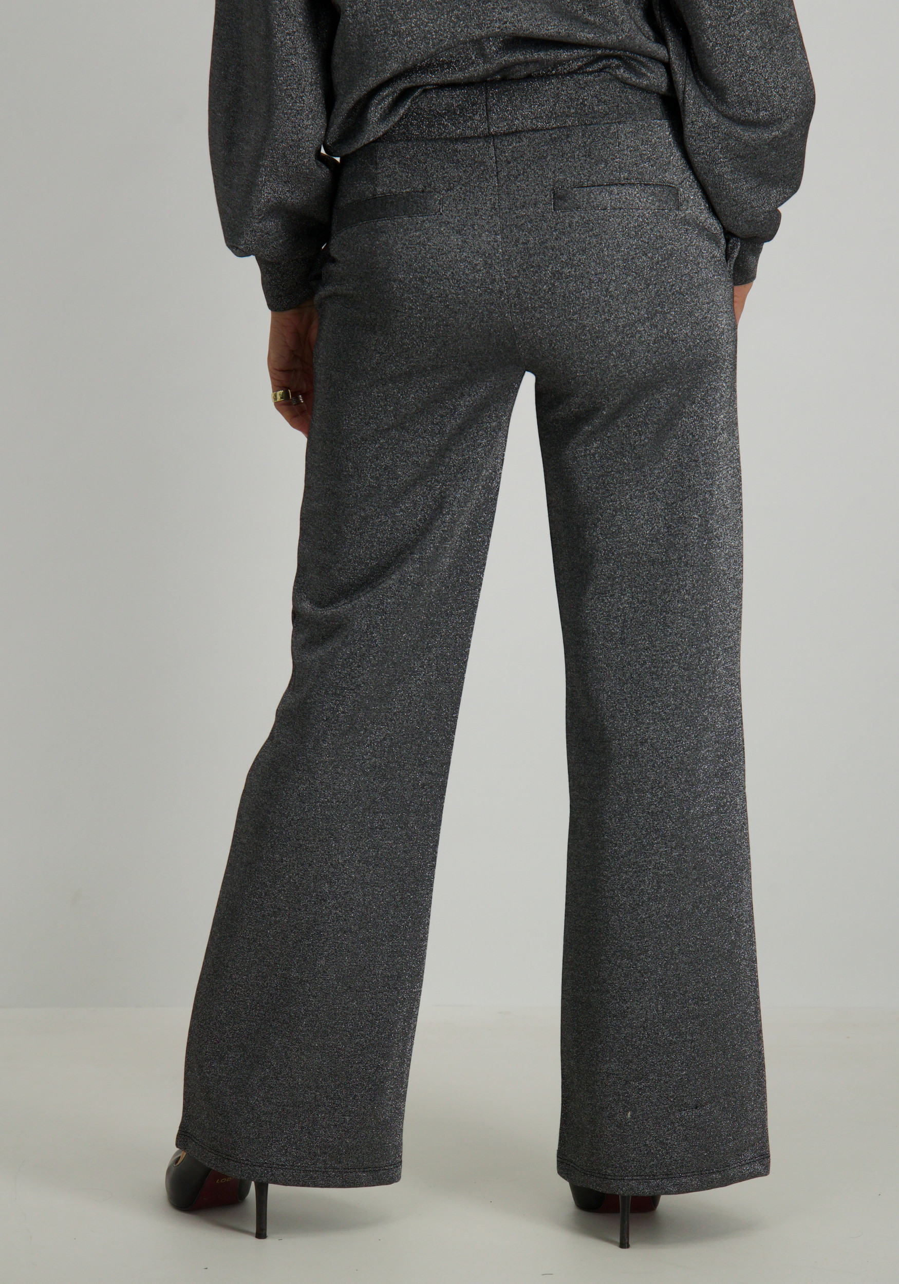 Tramontana Broek Sparkle K08-14-101 Zilver