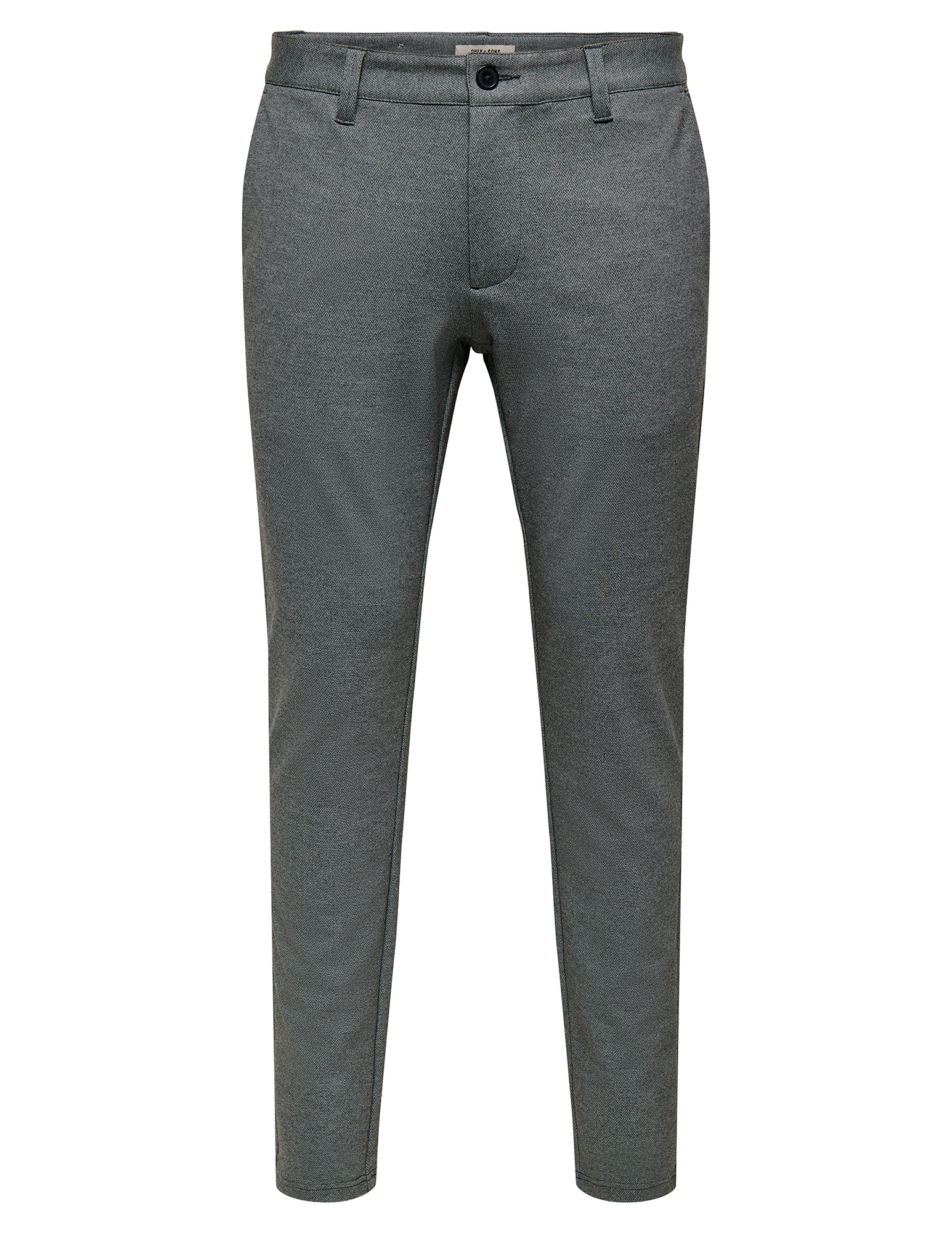 ONLY & SONS Mark pants herringbone 22022911 Midden grijs