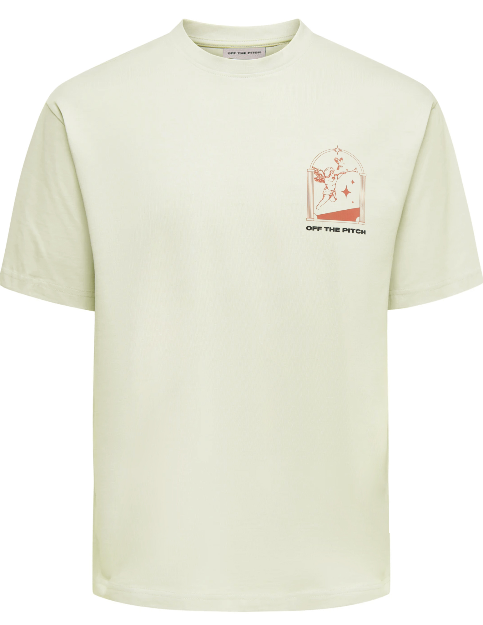 Off The Pitch T-shirt Passage OTP261047 Ecru