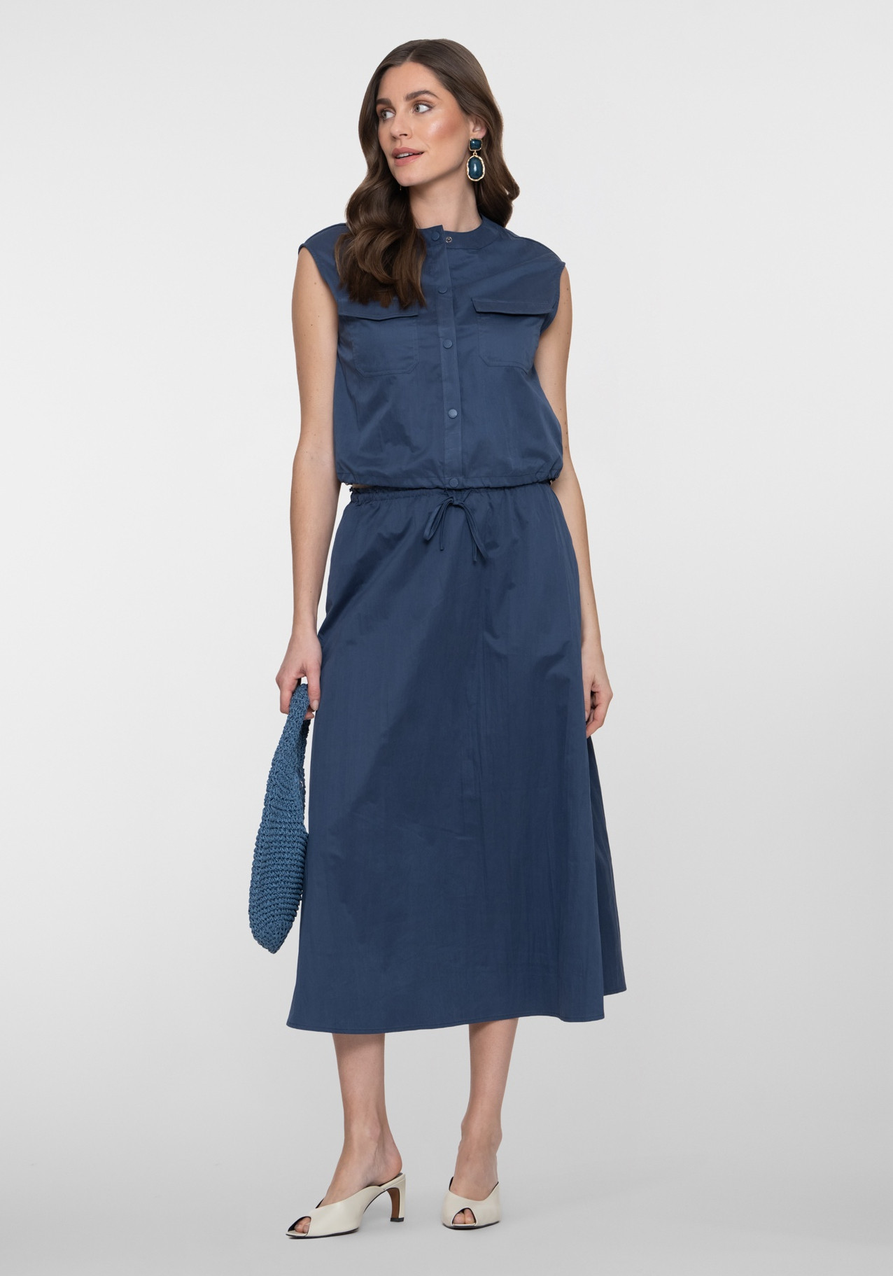 Geisha Gilet 65024-10 Blauw