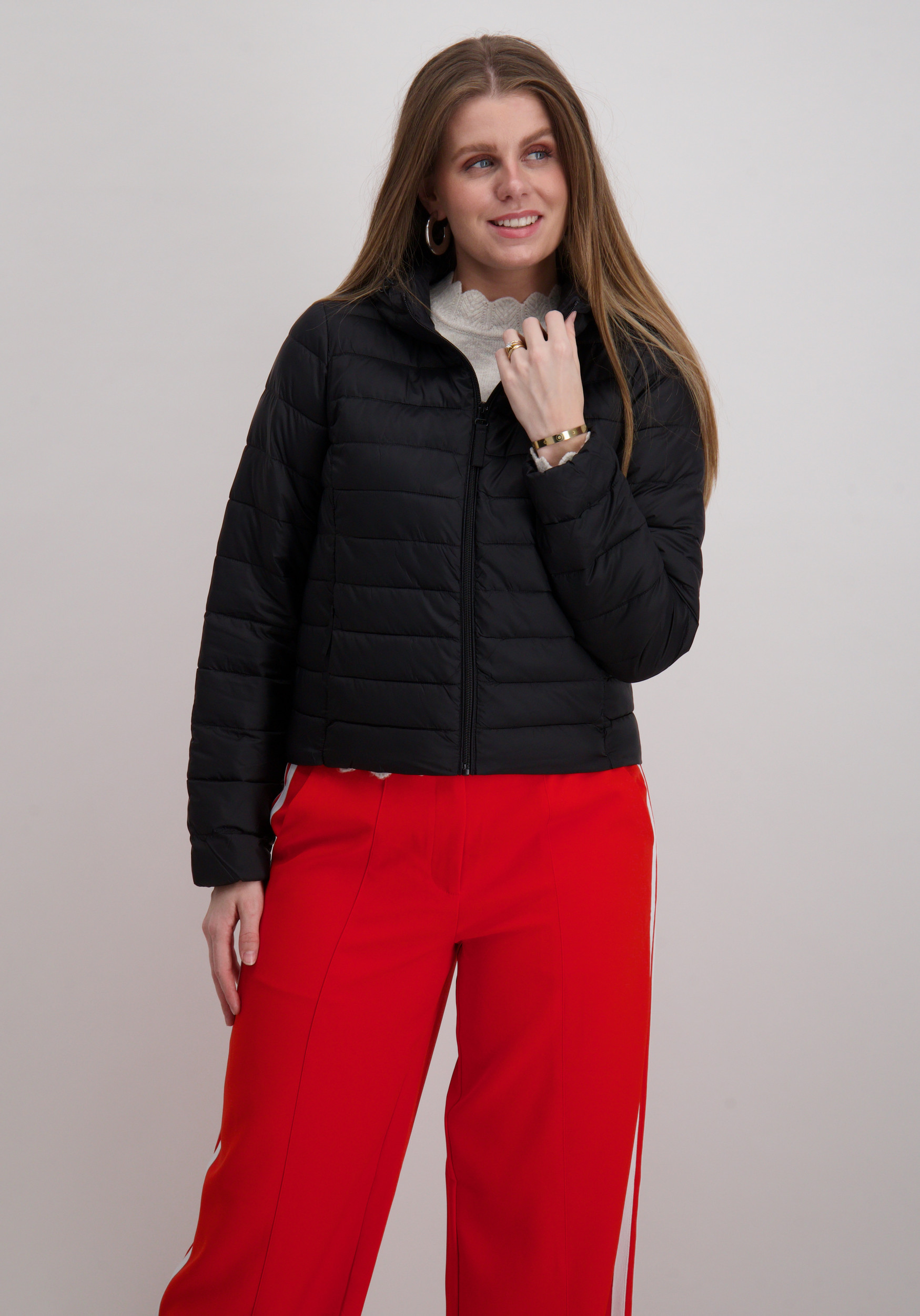 Only Gewatteerde jas Tahia 15352020 Zwart