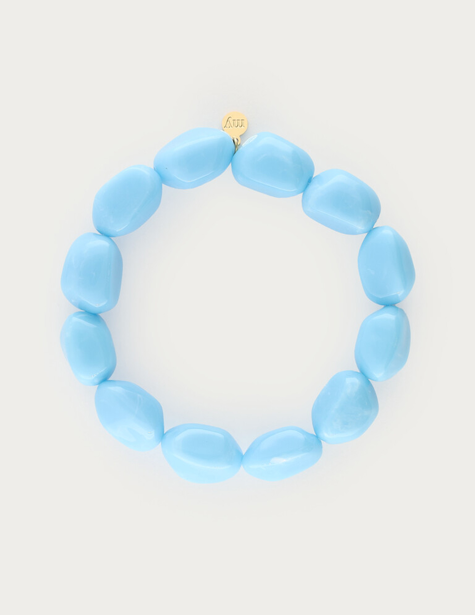 My Jewellery Tropical armband met blauwe kralen MJ15601