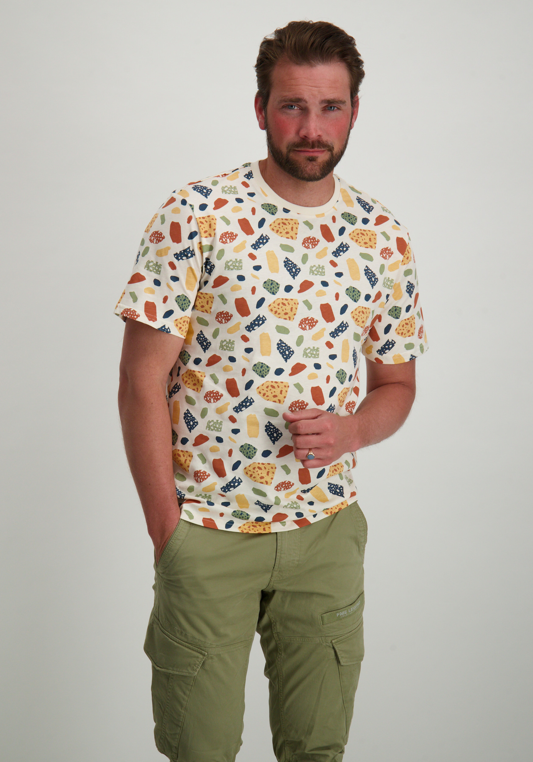 ONLY & SONS T-shirt Levi 22023392 Wit