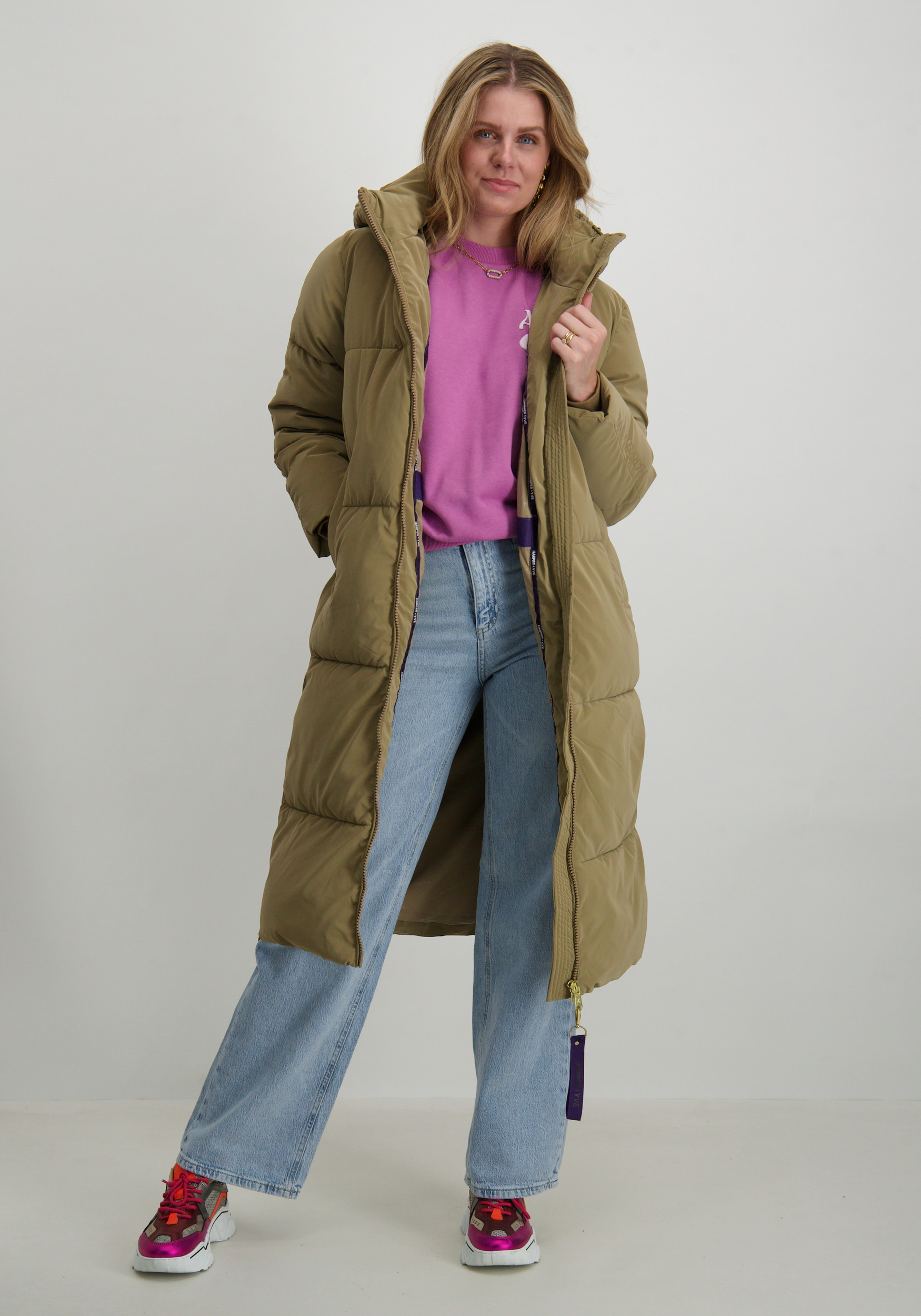 Harper & Yve Jas Yitty AW24N217 Donker beige