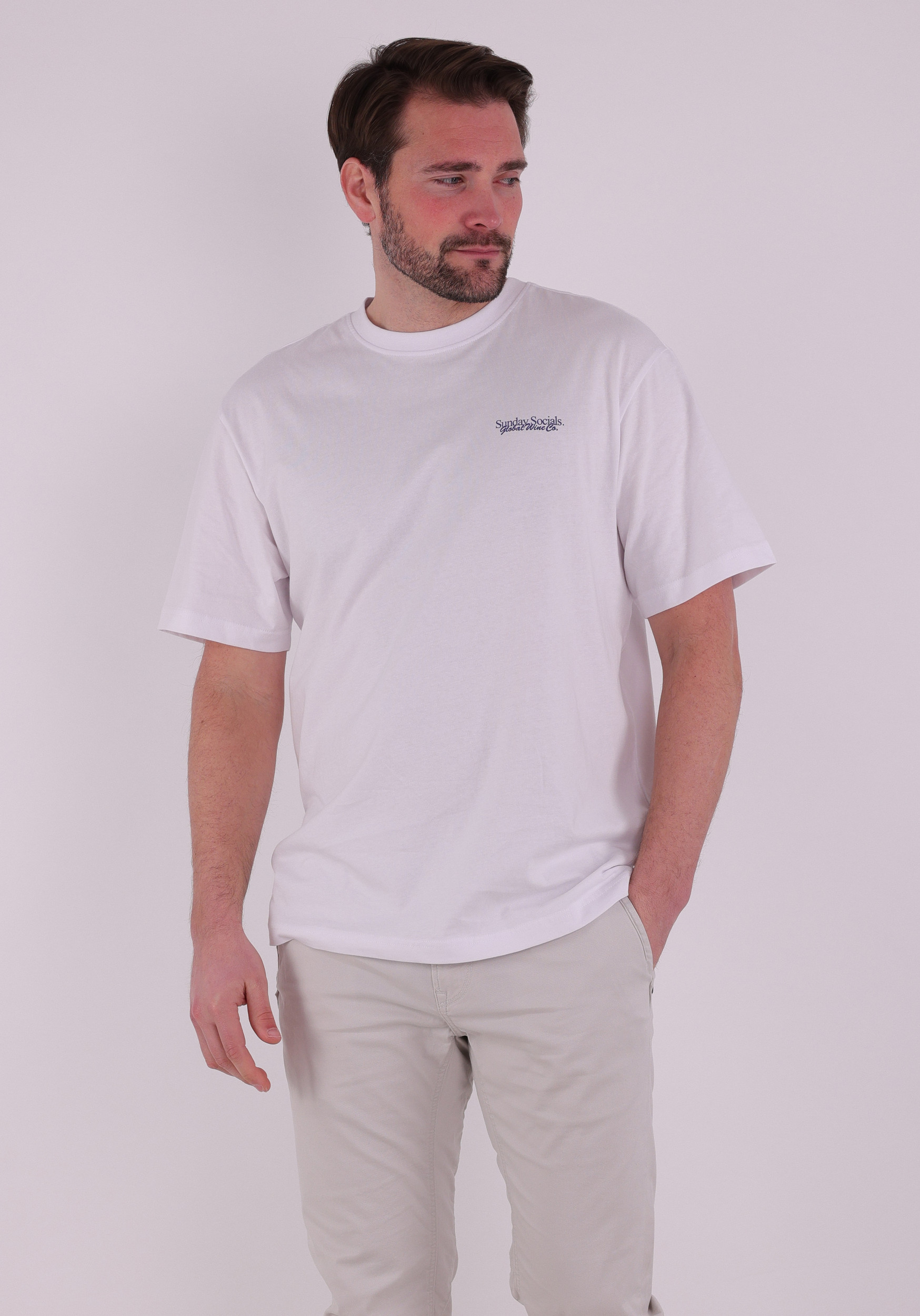 ONLY & SONS T-shirt Martin 22037484 Wit