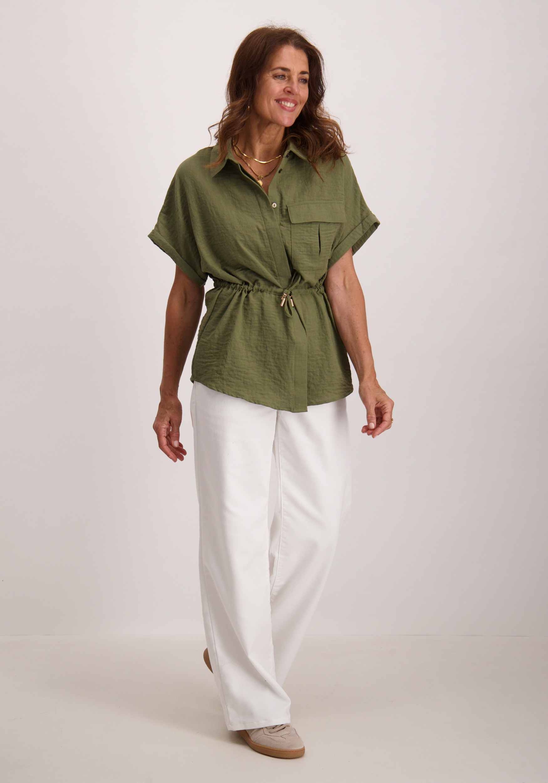 Only Blouse Emmia 15352615 Groen