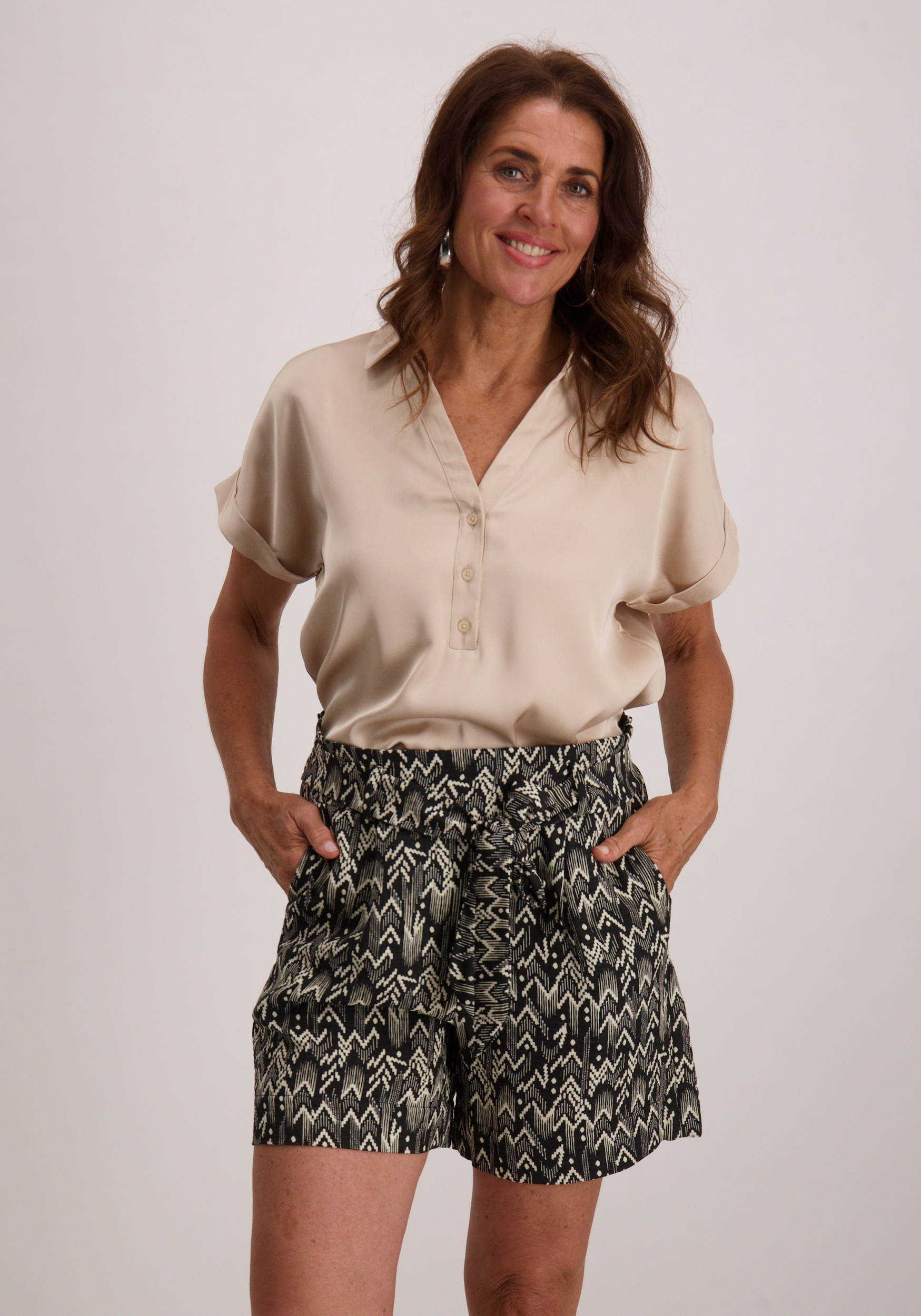 Vila Blouse Enna Ravenna 14107405 Beige