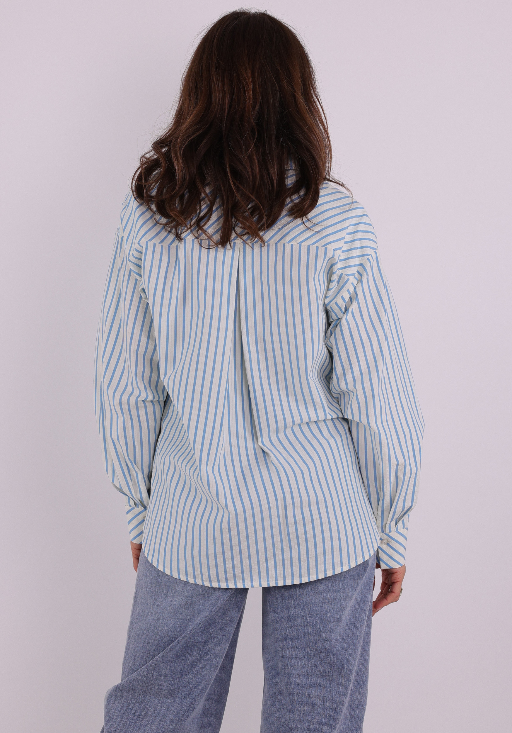 Jansen Amsterdam Blouse MICKY SS26 Licht blauw