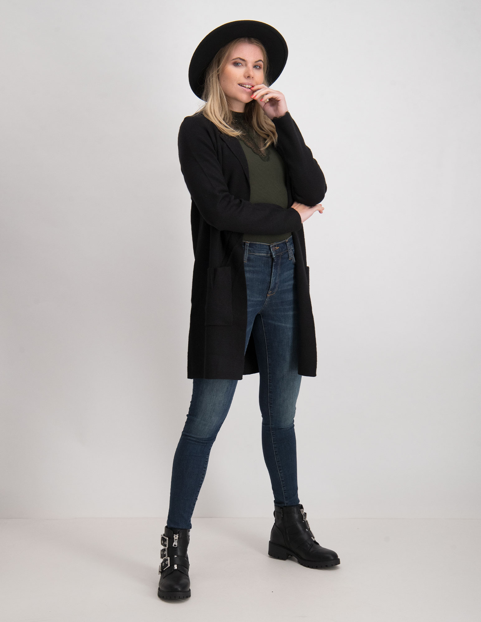 Cup of Joe Jeans Sophia Donker blauw