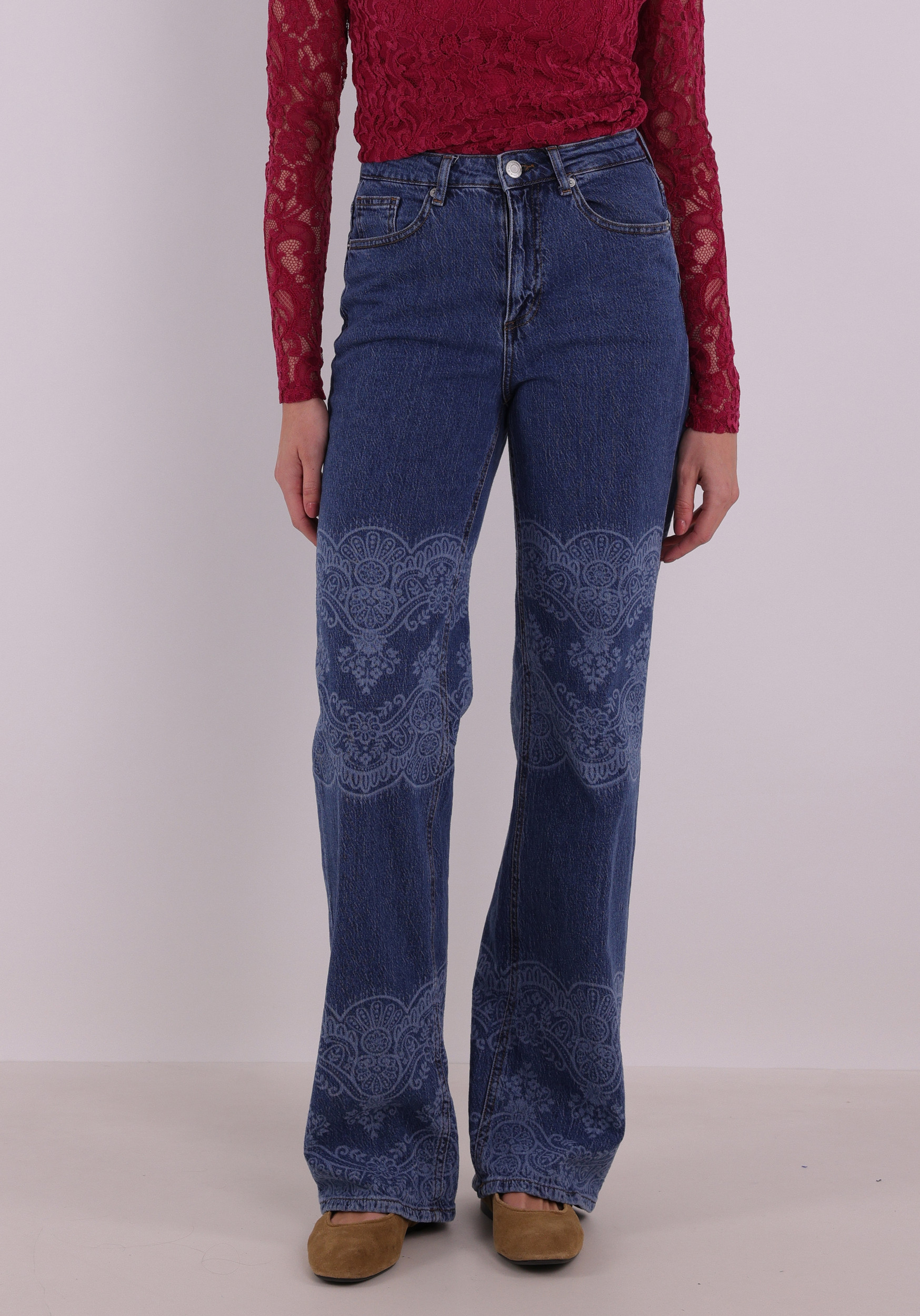 Vero moda Jeans Tessa 10346730 Blauw