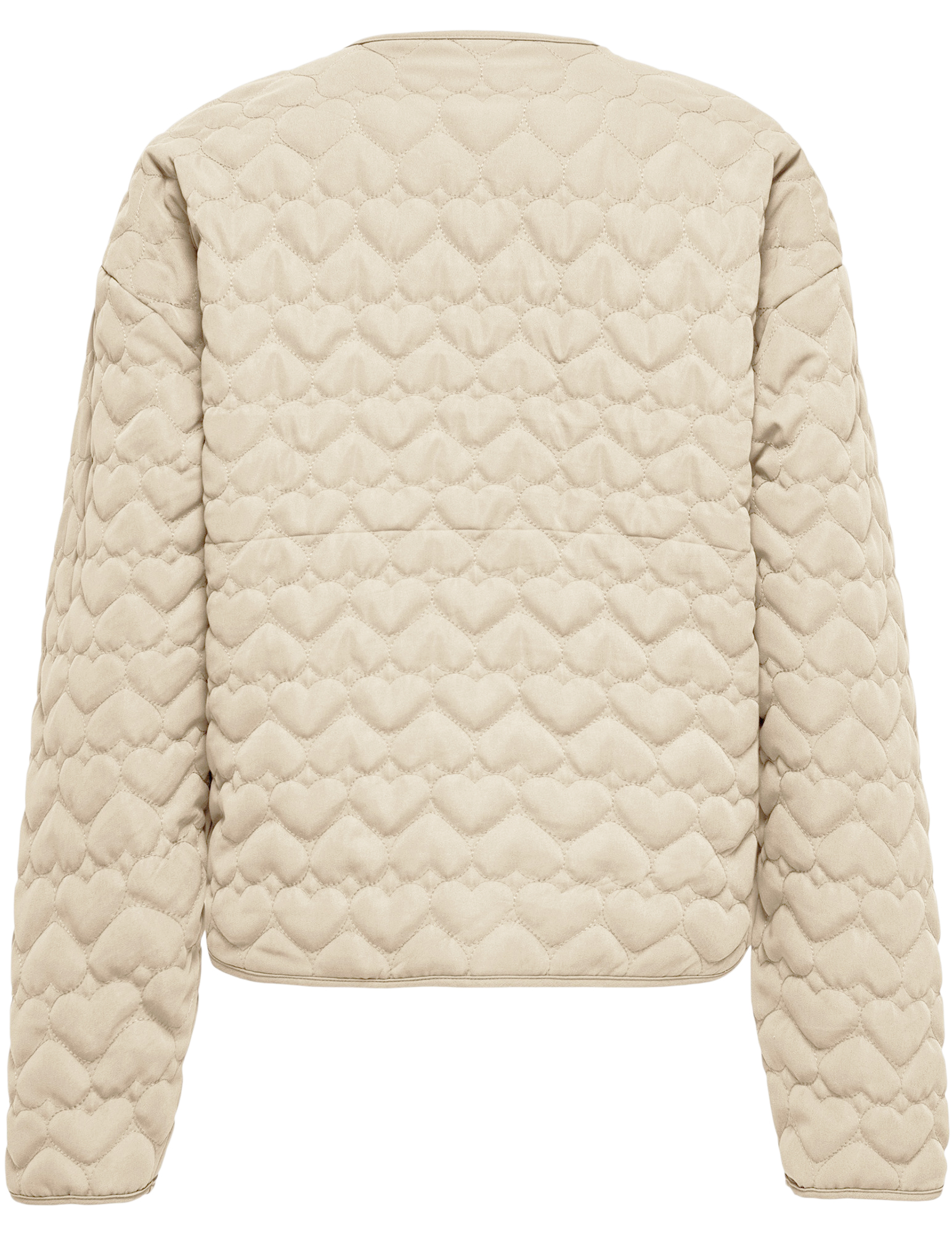 Only Jacket heart quilted 15366265 Beige