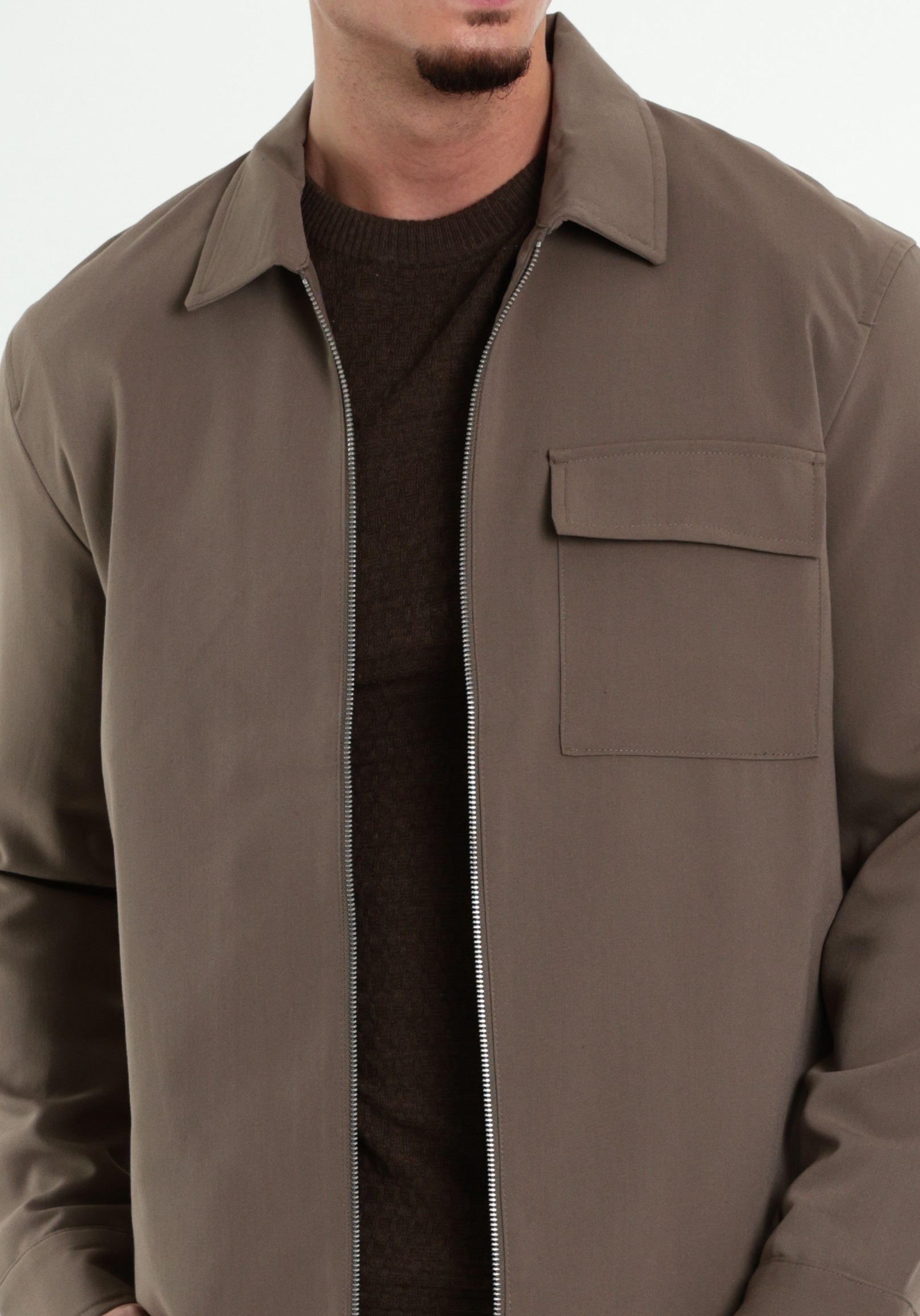 ONLY & SONS Overshirt Will 22038673 Taupe
