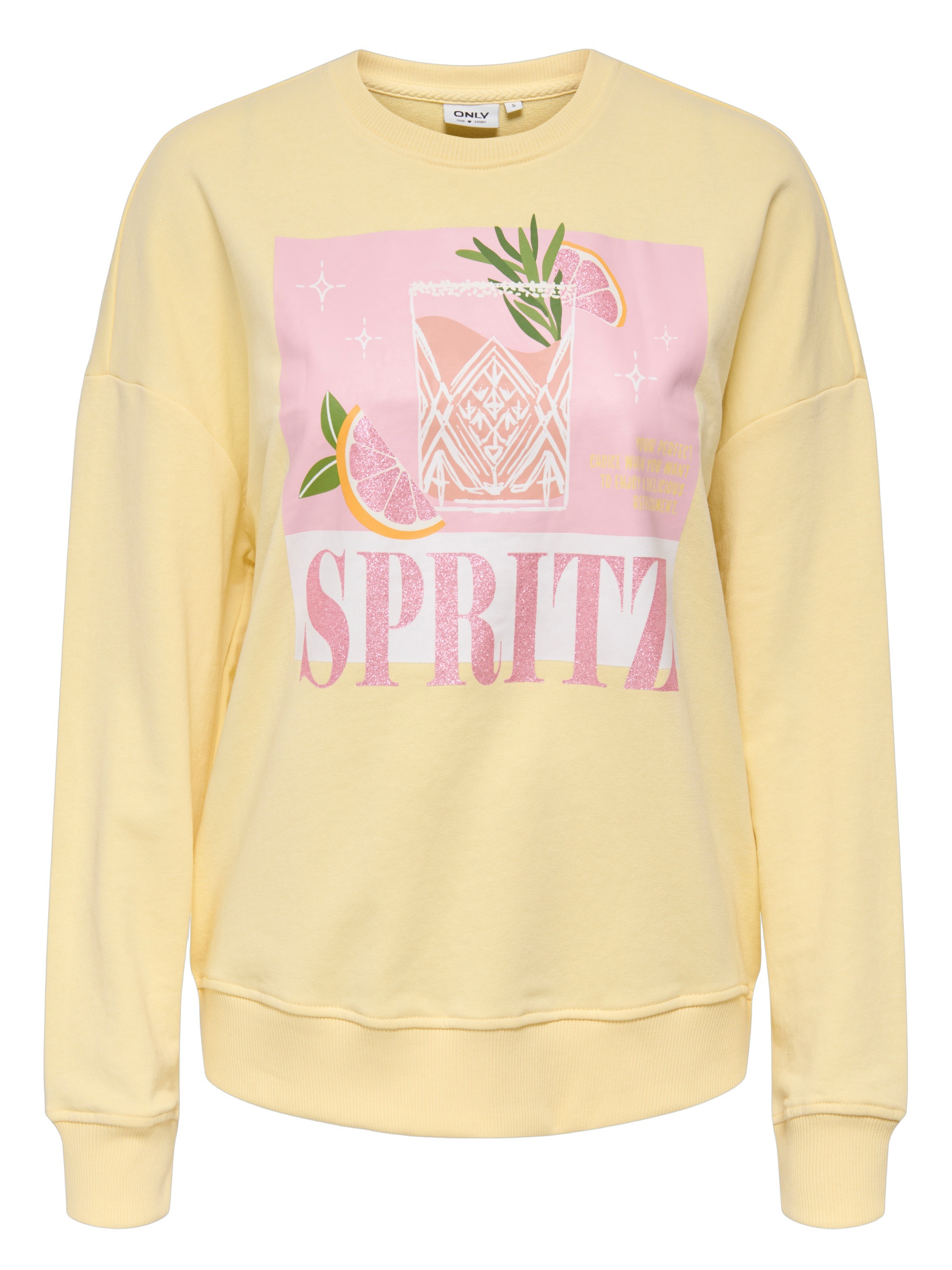 Only Sweater Kita 15373945 Licht geel