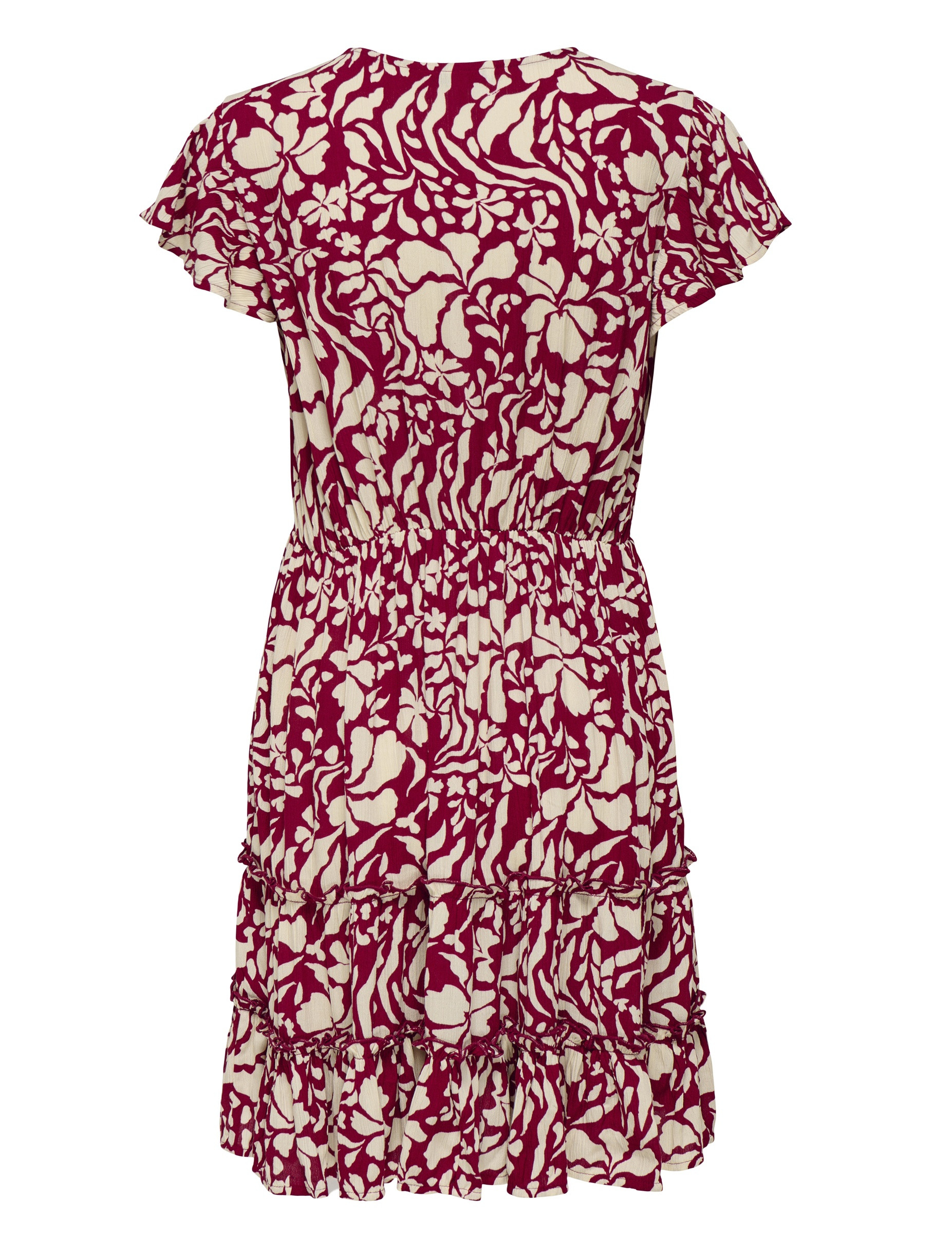 Only Jurk Claudette 15320419 Steenrood