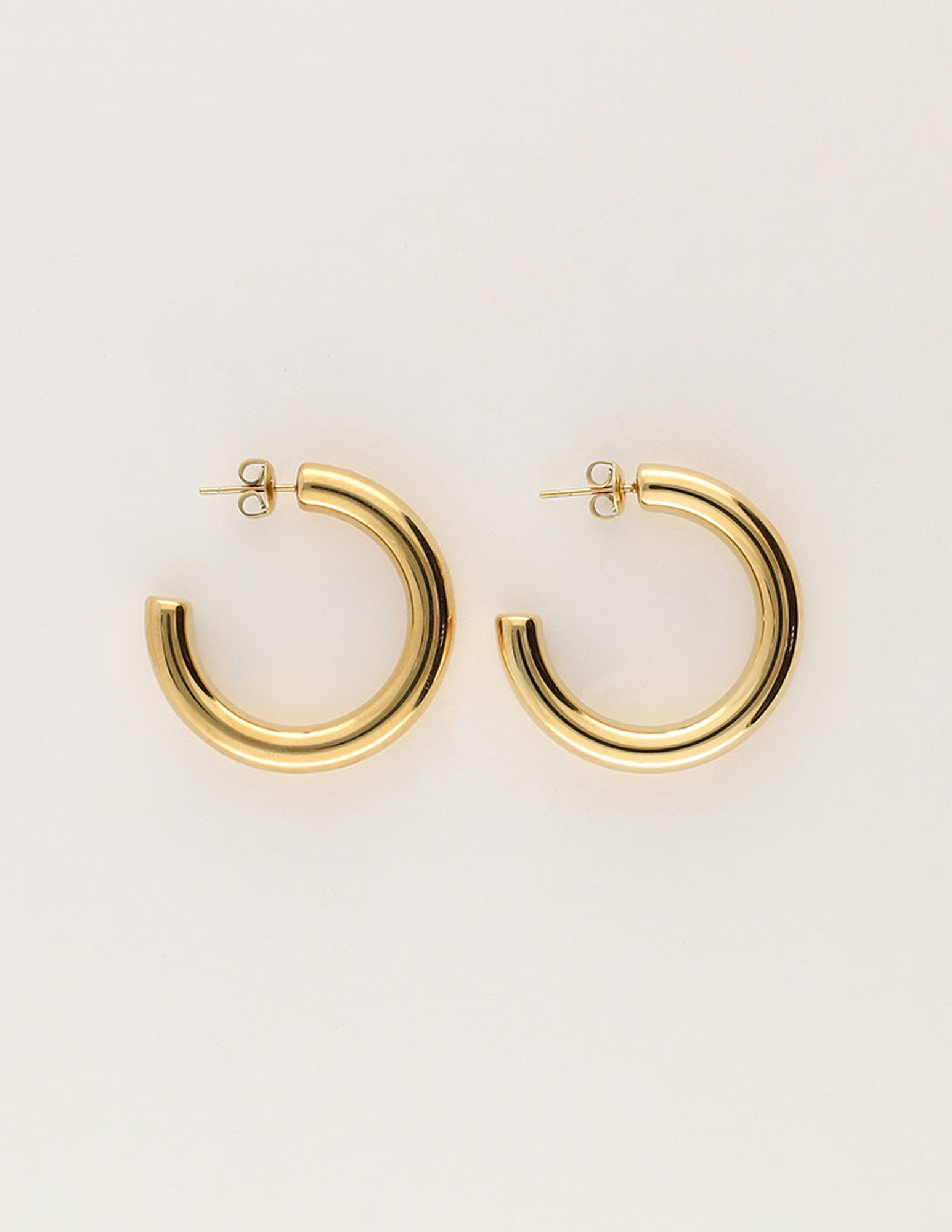 My Jewellery Bold statement oorringen medium MJ12770 Goud