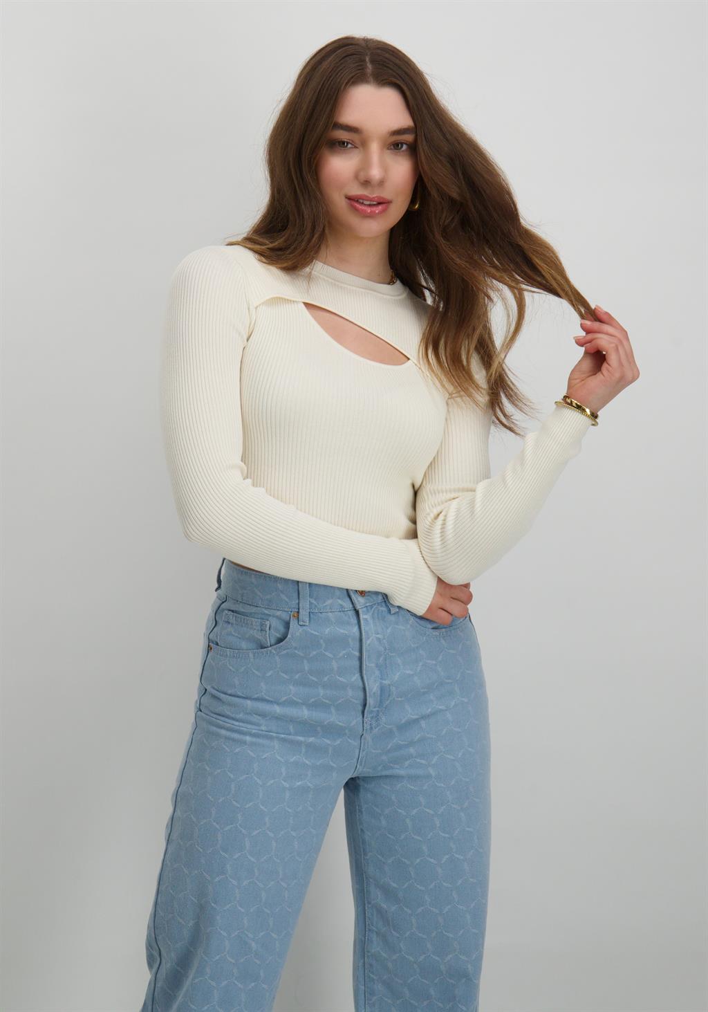 Only Top Liza 15267966 Wit