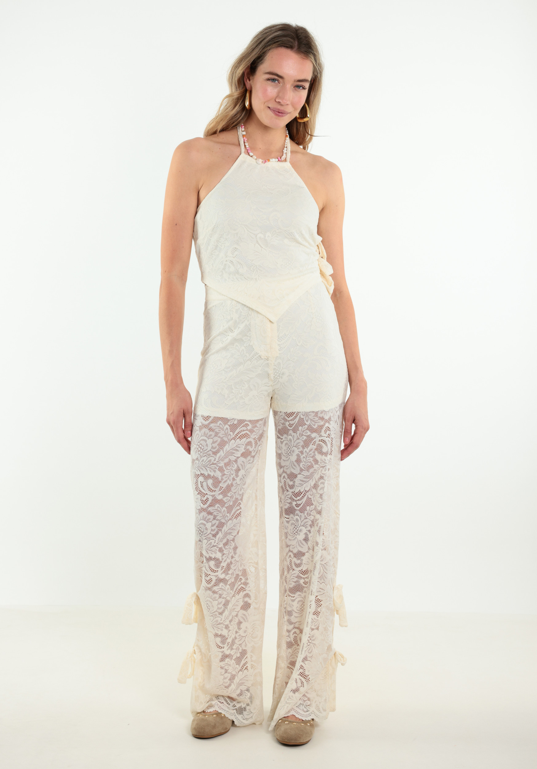 Harper & Yve Broek Nola HS6P112 Wolwit-ecru