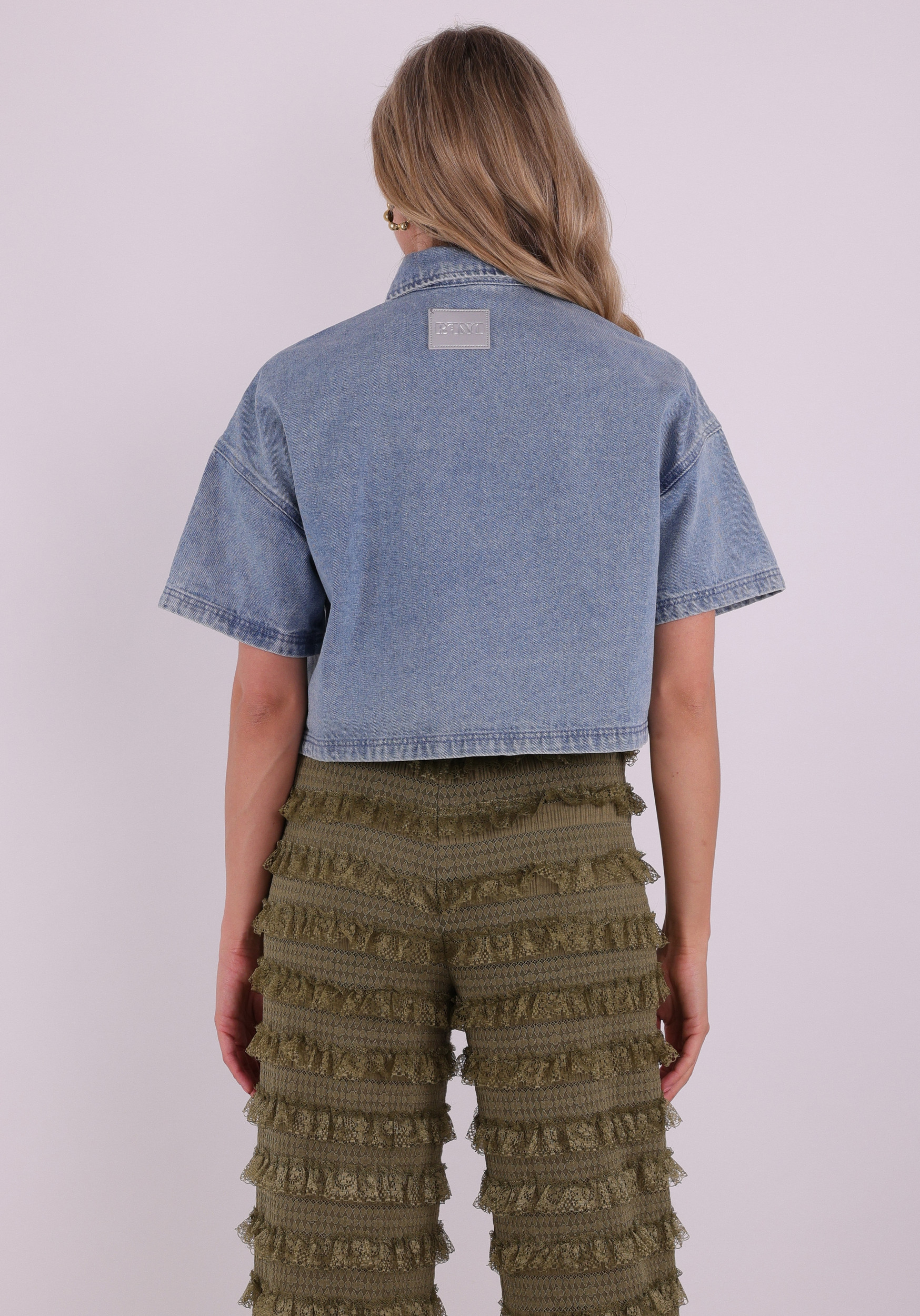 Refined Department Blouse Adeline R2603971930 Licht blauw